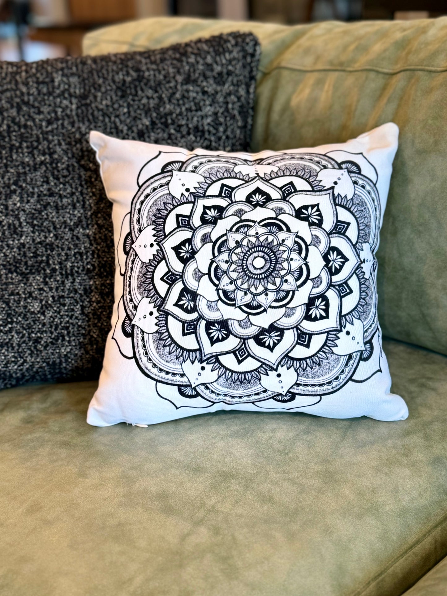 Kaleidoscope Throw Pillow