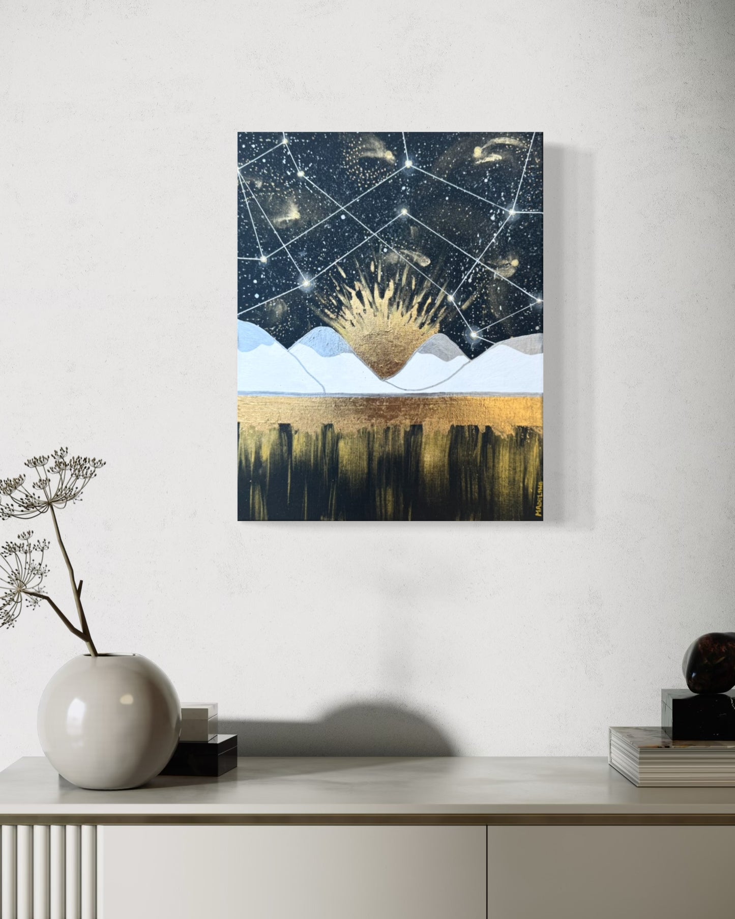 Beauty of Existence #7 - Original Canvas 11x14