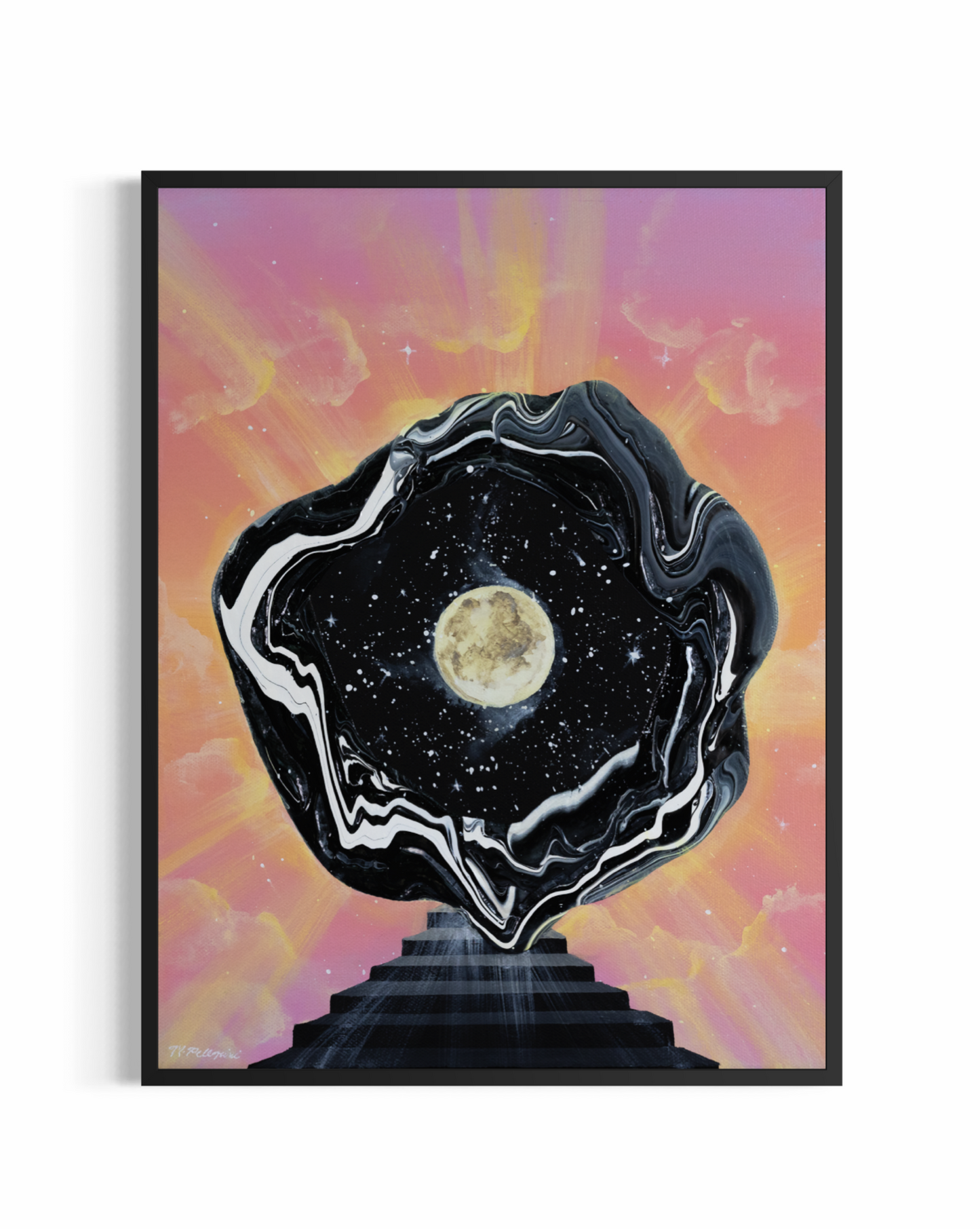 'EXISTING IN THE SAME SPACE' Print