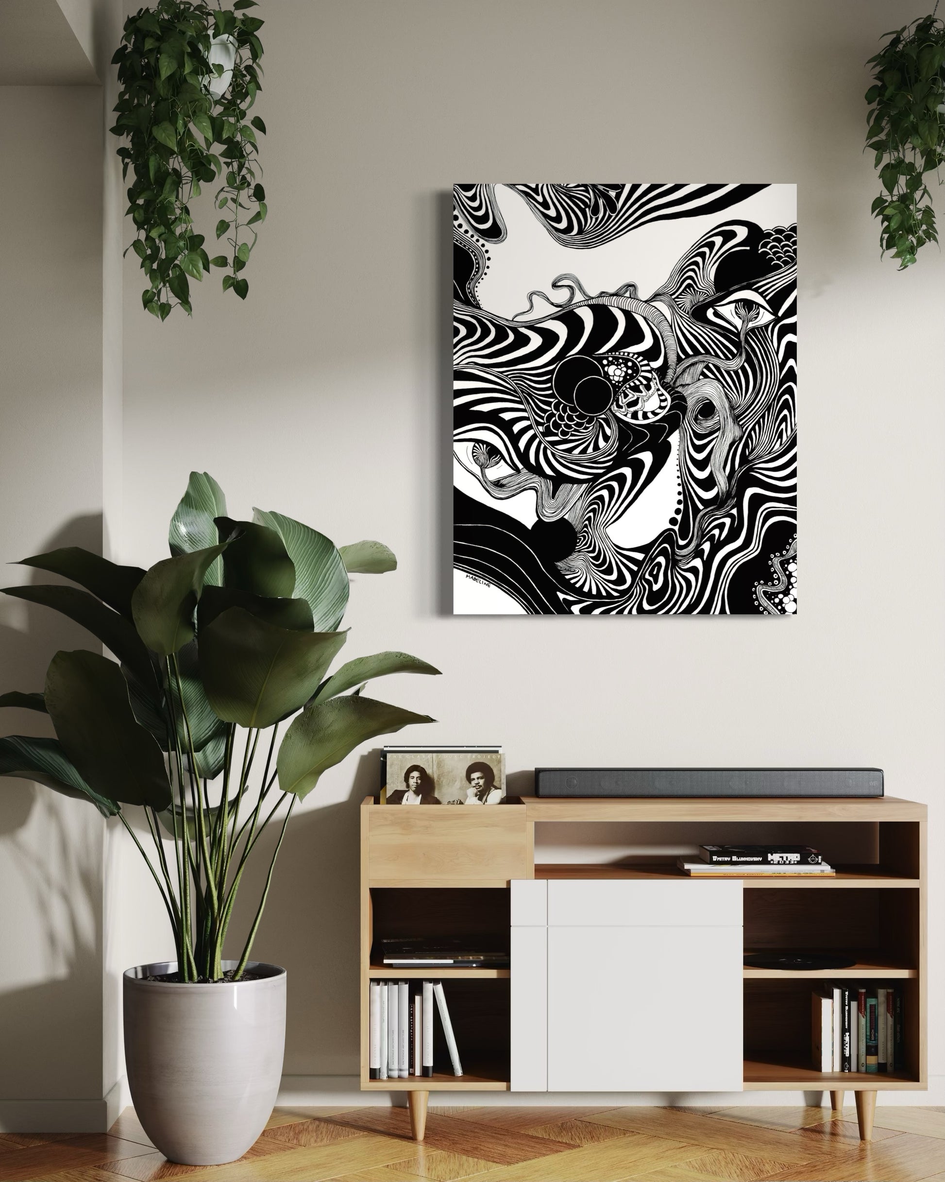 Fluidity - Canvas Print 20x24in (XAOS)