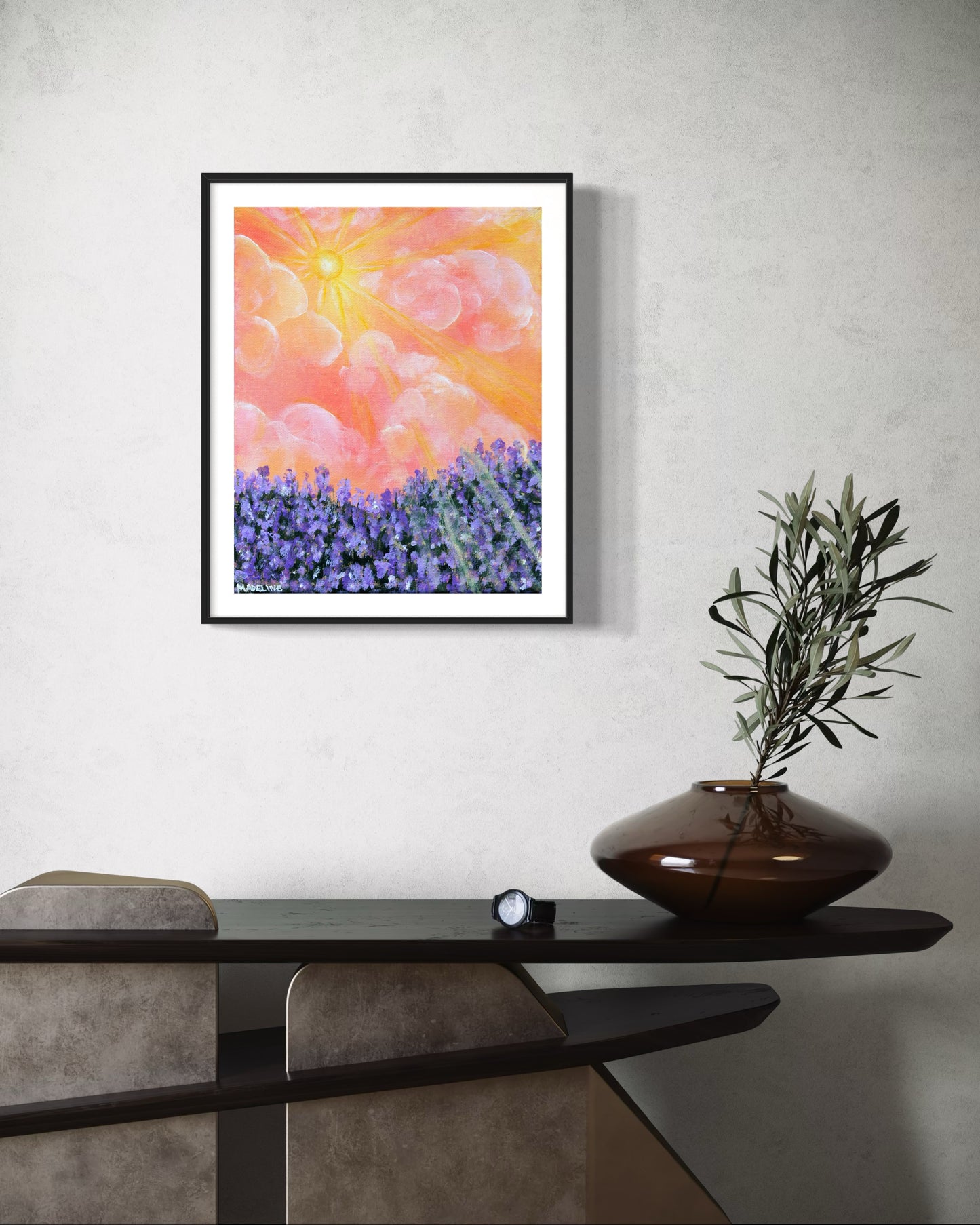 Lavender Light - Paper Giclée Print