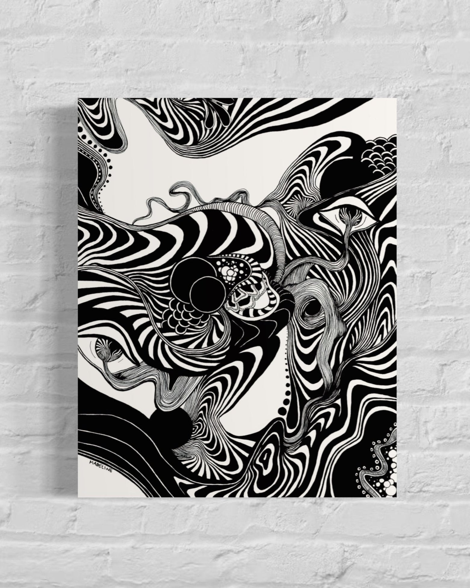 Fluidity - Canvas Print 20x24in (XAOS)