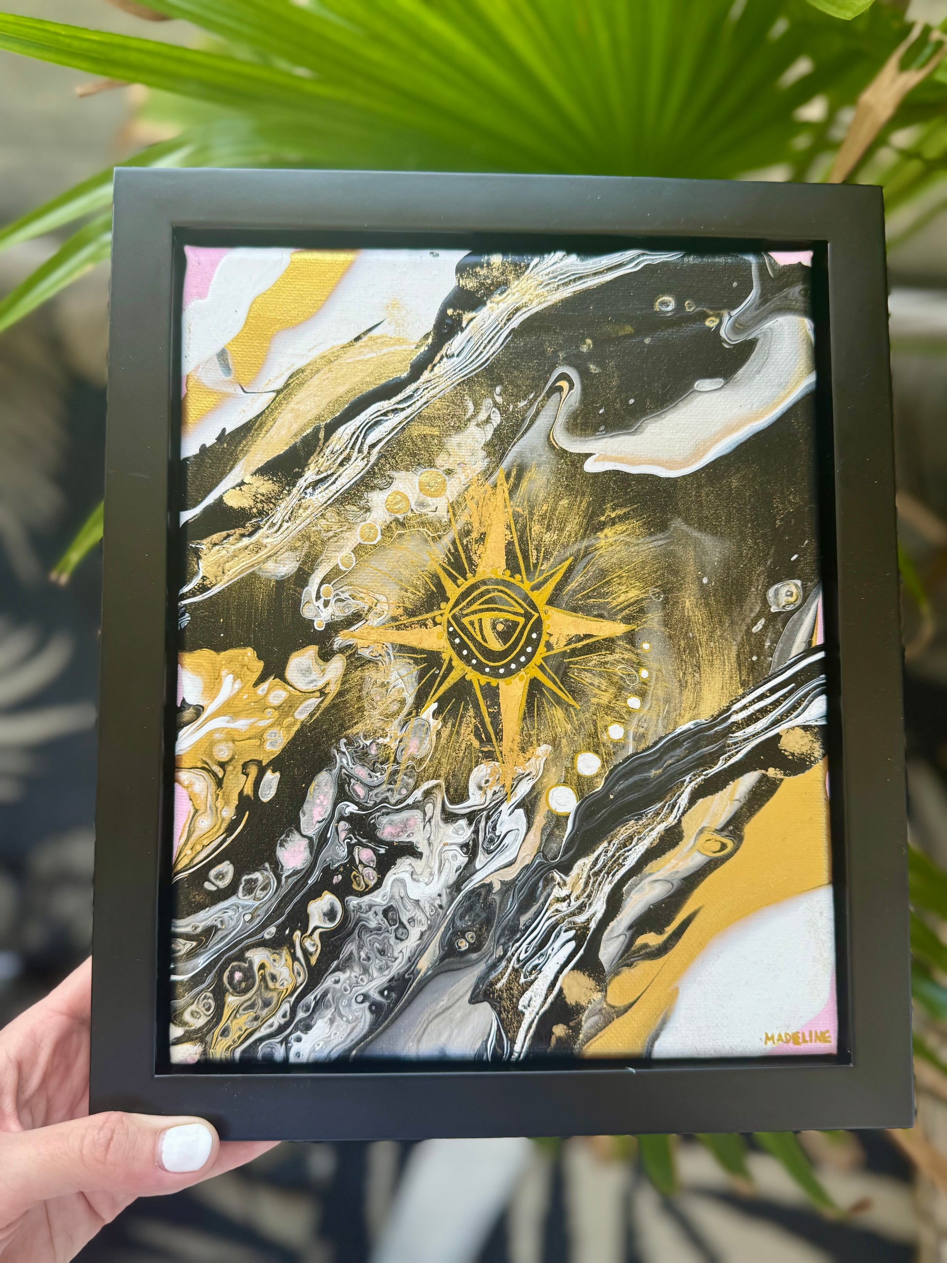 Celestial Drifts No. 3 - Original Framed Canvas Painting - SOLD