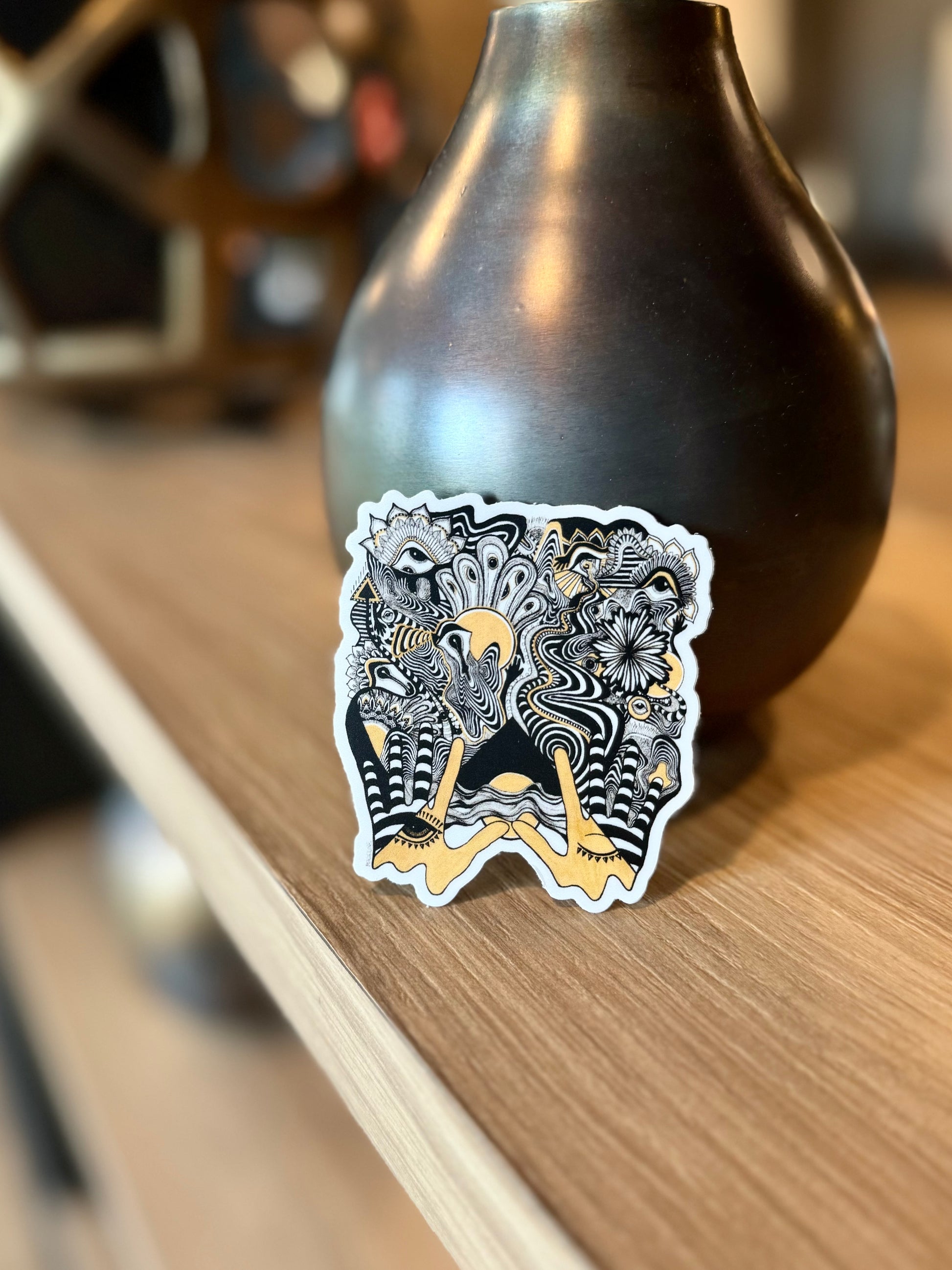 Flow State - Waterproof Vinyl Sticker (XAOS)