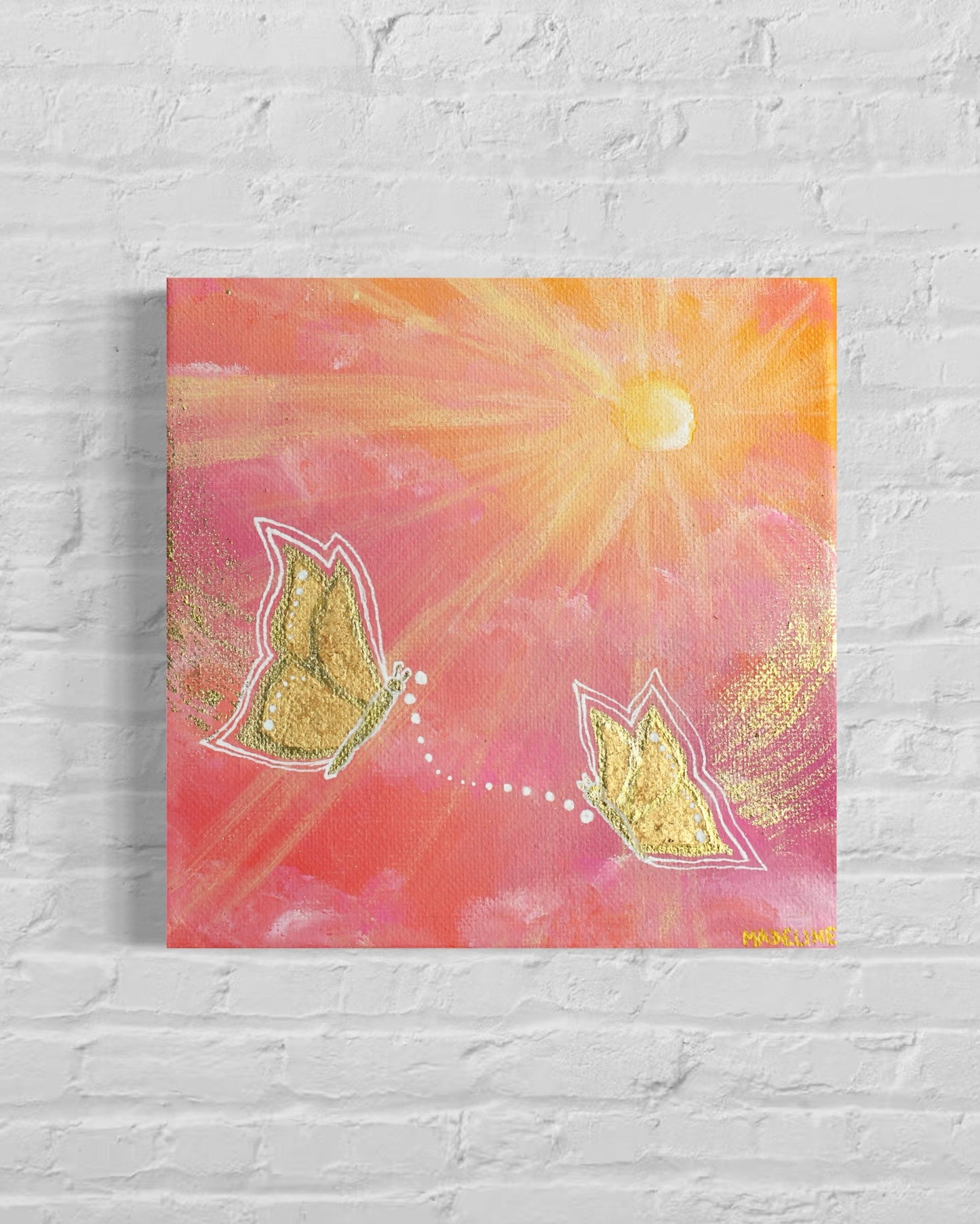 Presence - Original 6x6 Canvas Painting