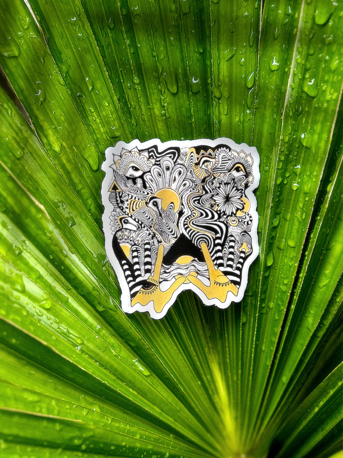 Flow State - Waterproof Vinyl Sticker (XAOS)