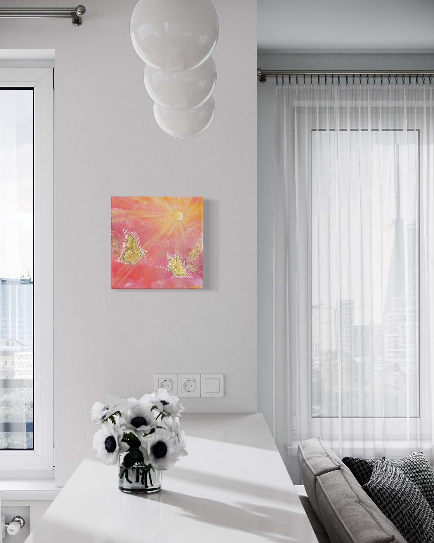 Presence - Original 6x6 Canvas Painting