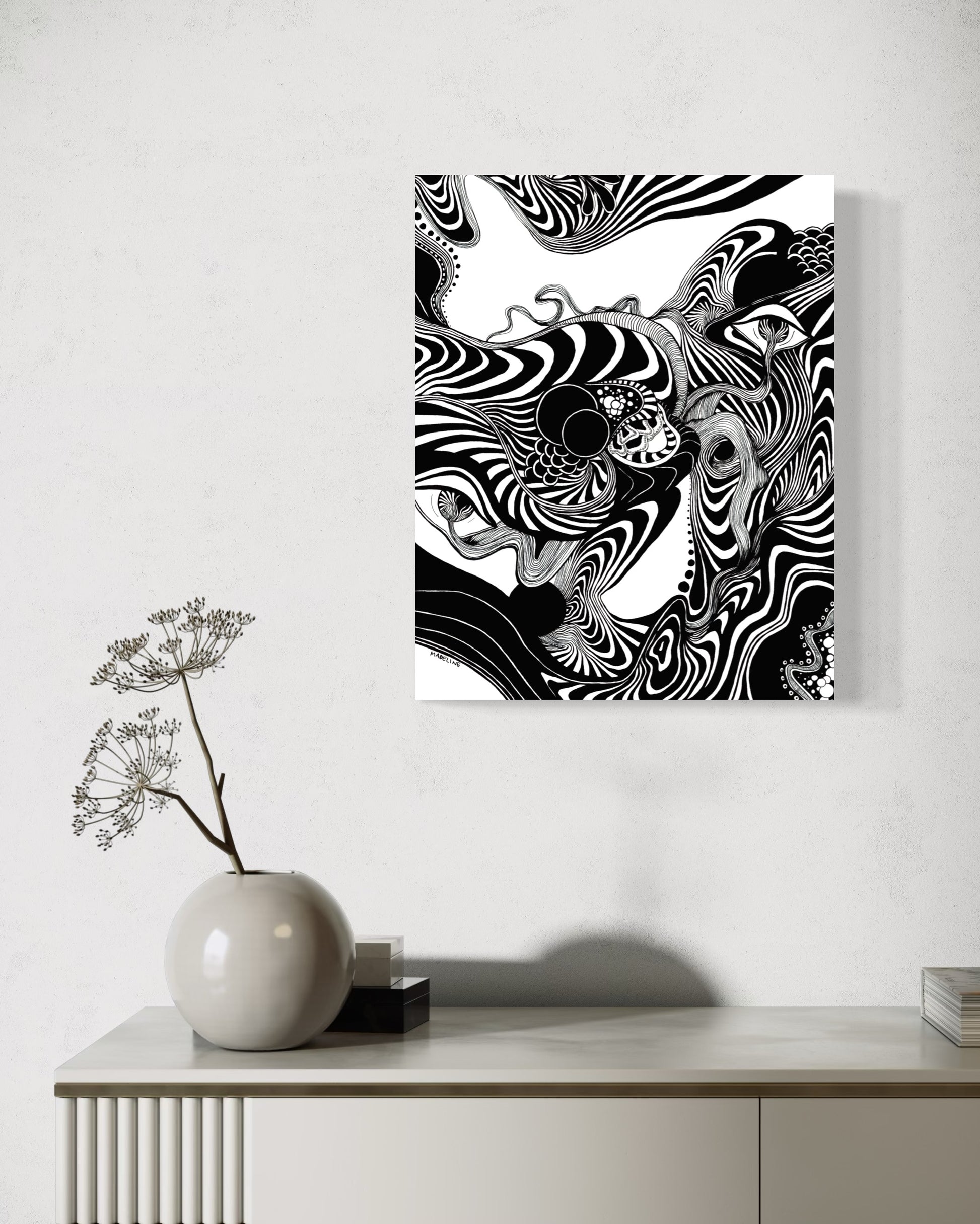Fluidity - Canvas Print 20x24in (XAOS)