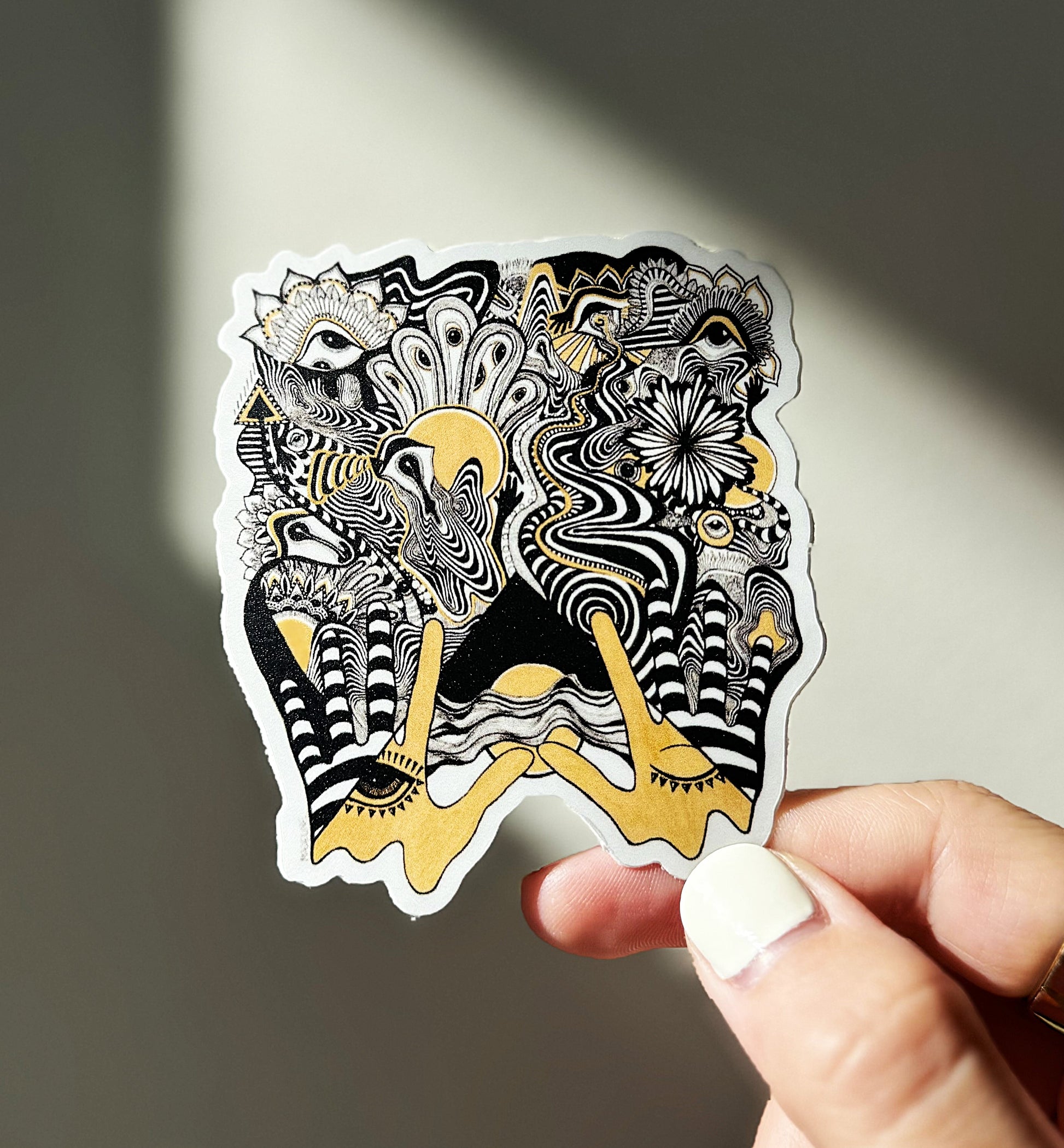 Flow State - Waterproof Vinyl Sticker (XAOS)