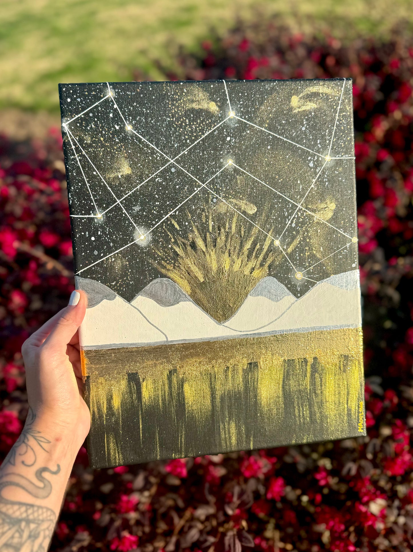 Beauty of Existence #7 - Original Canvas 11x14