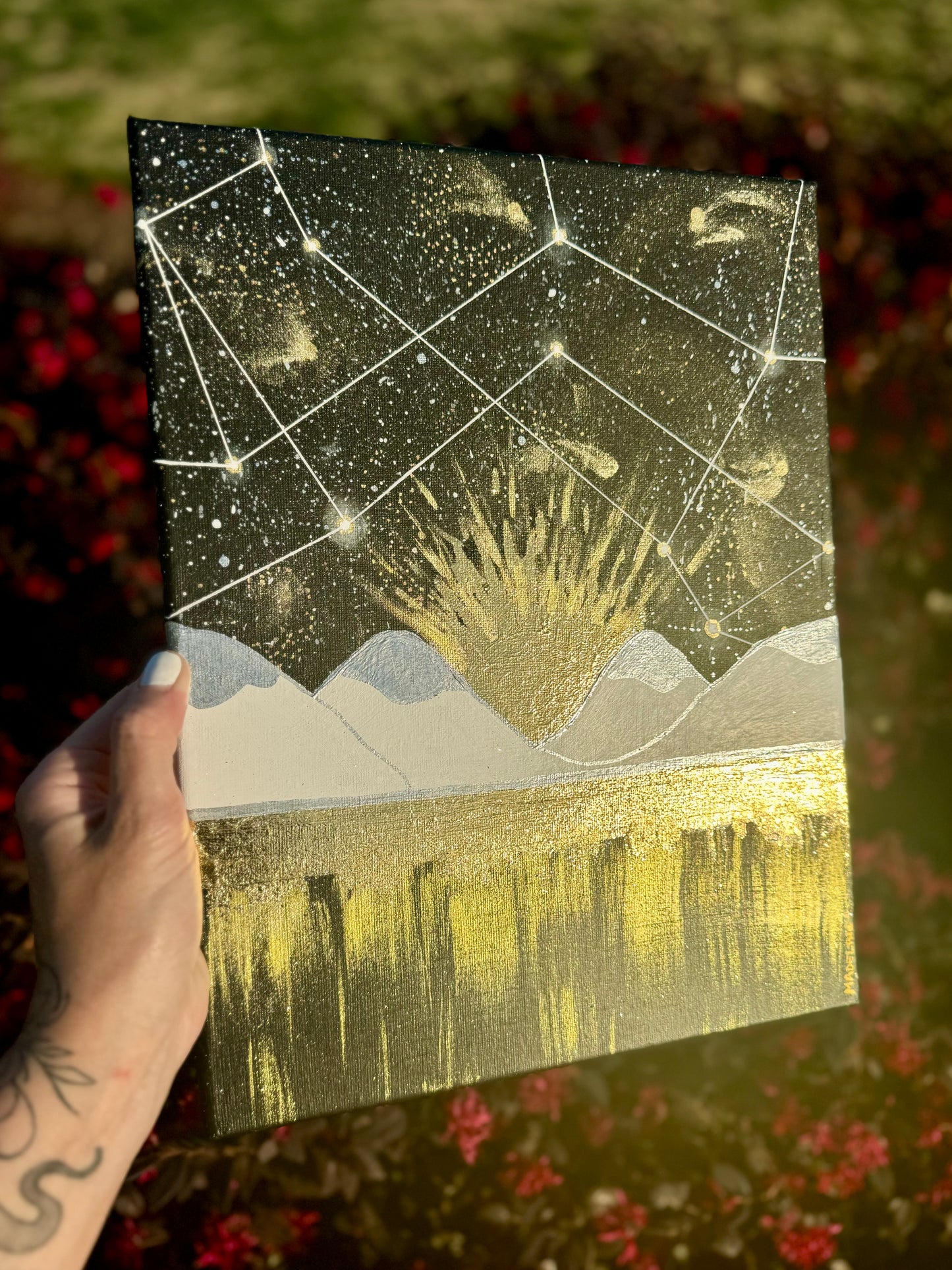 Beauty of Existence #7 - Original Canvas 11x14