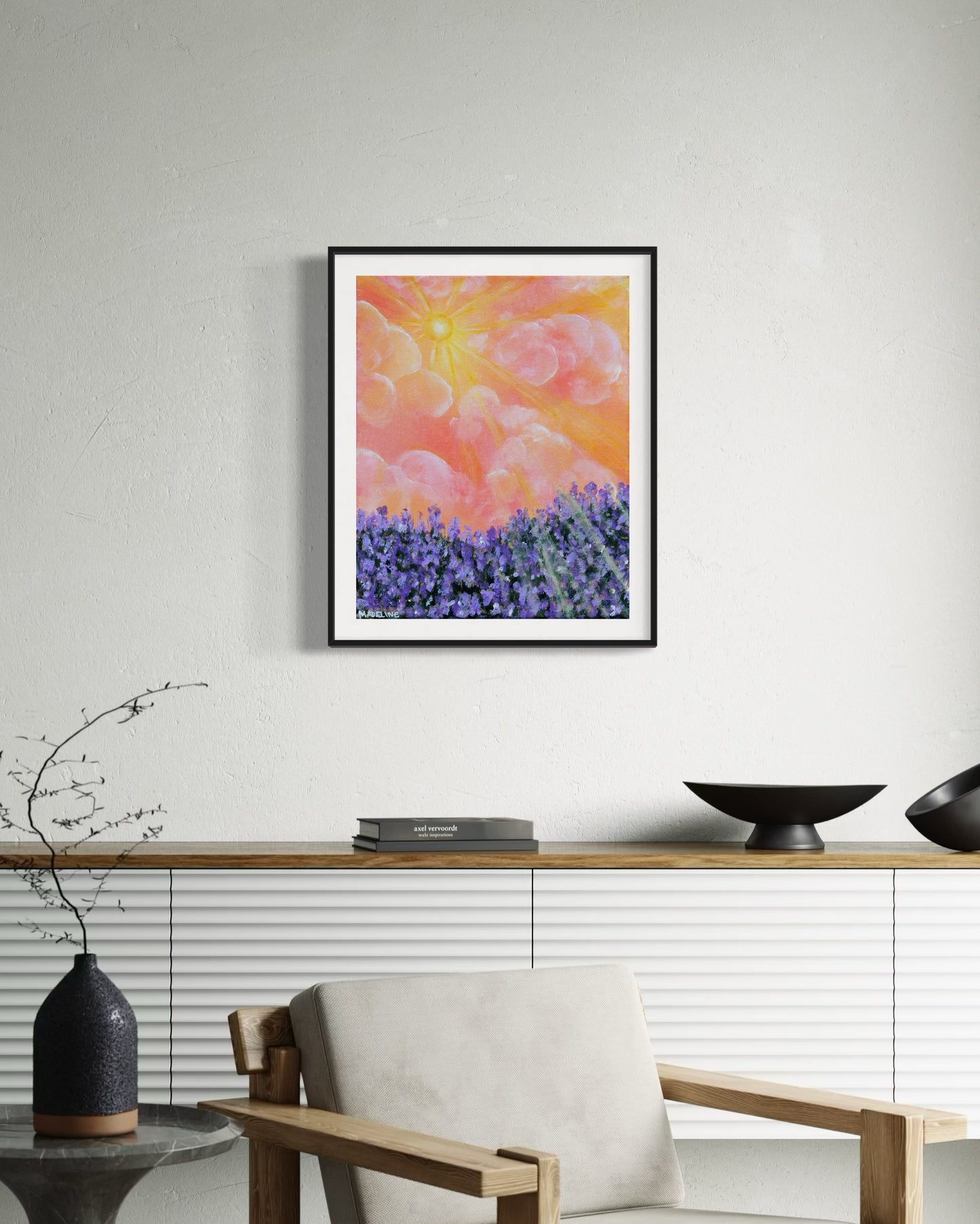 Lavender Light - Paper Giclée Print