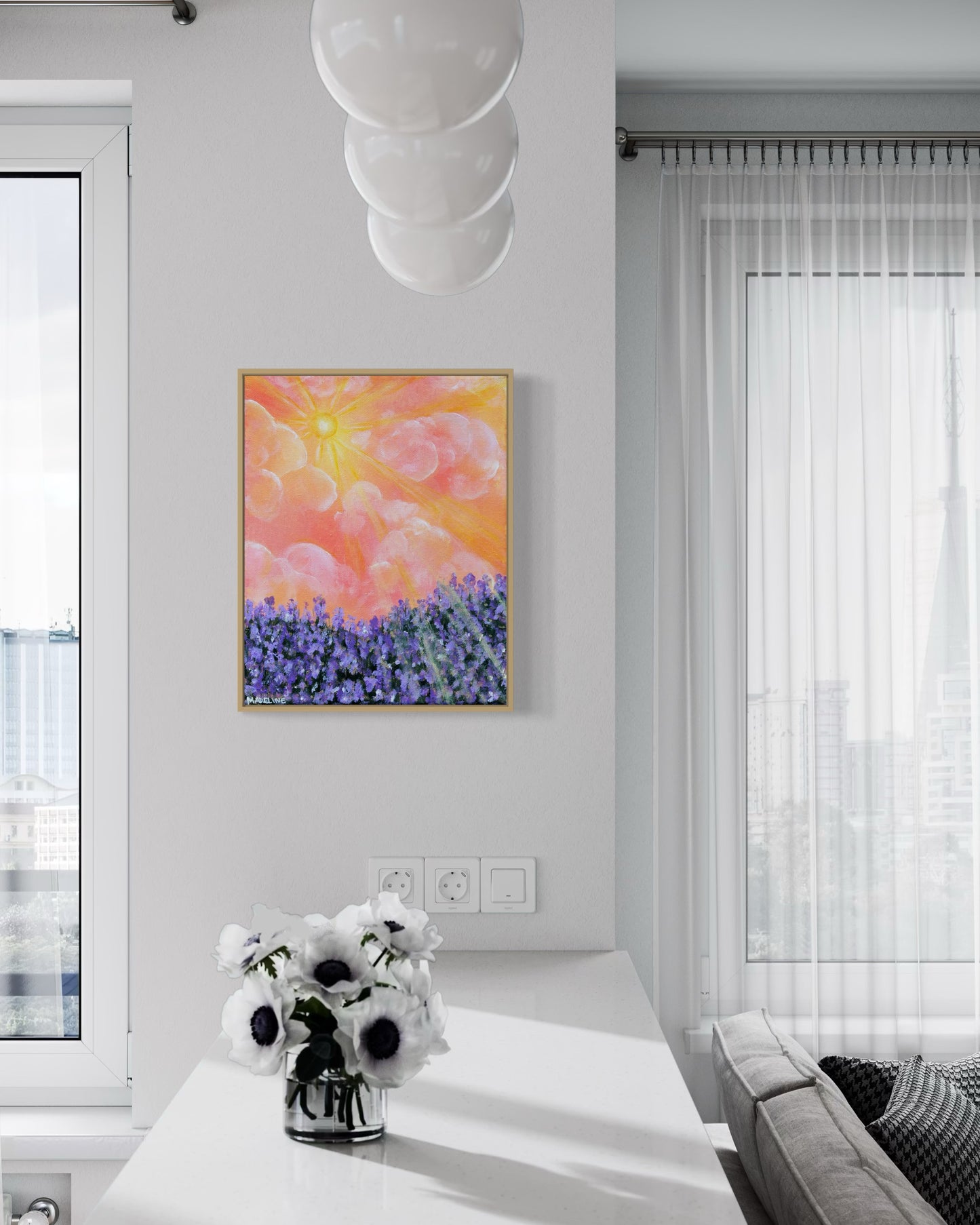 Lavender Light - Paper Giclée Print