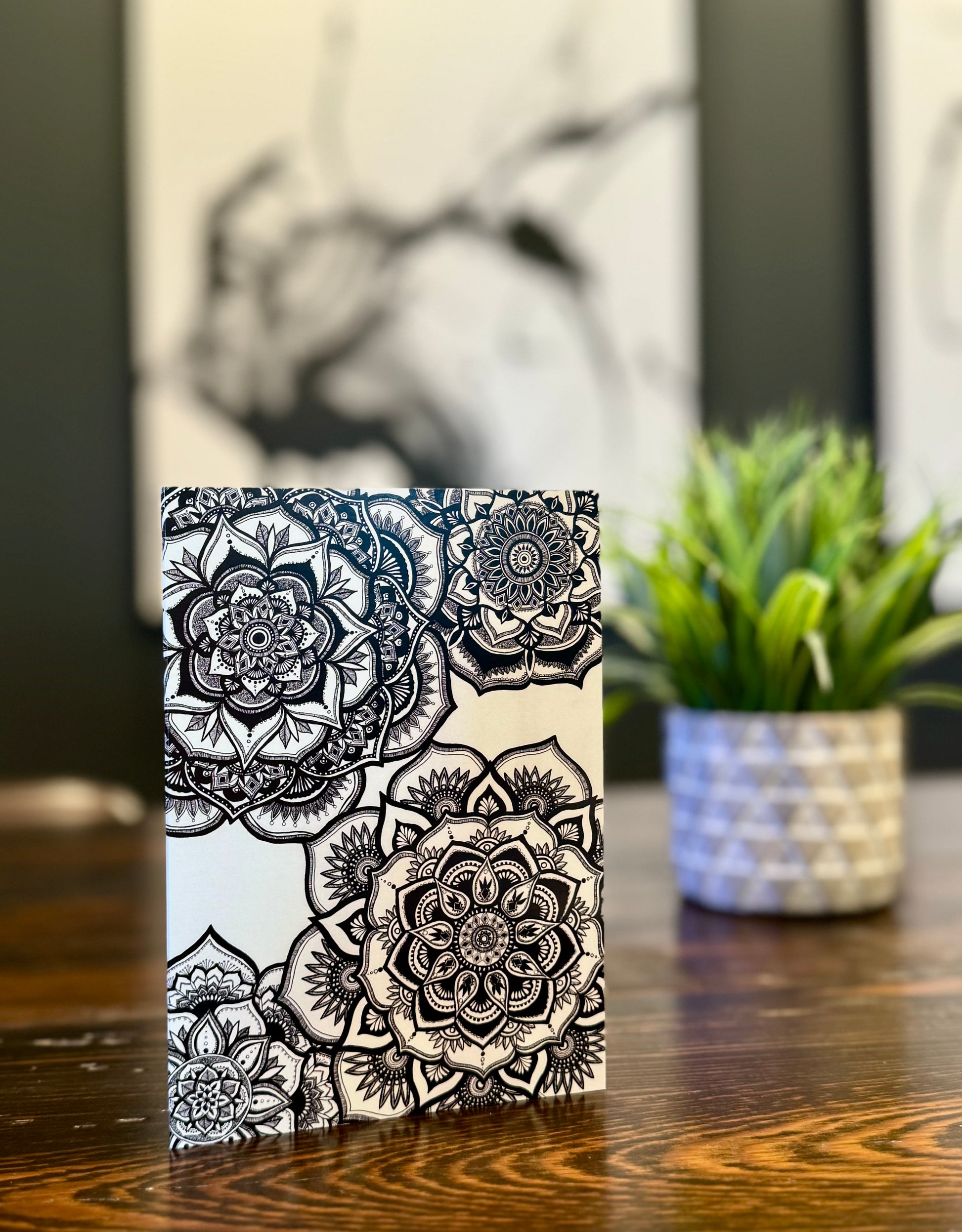 Floral Fascination - 5x7 Single Greeting Card (XAOS)