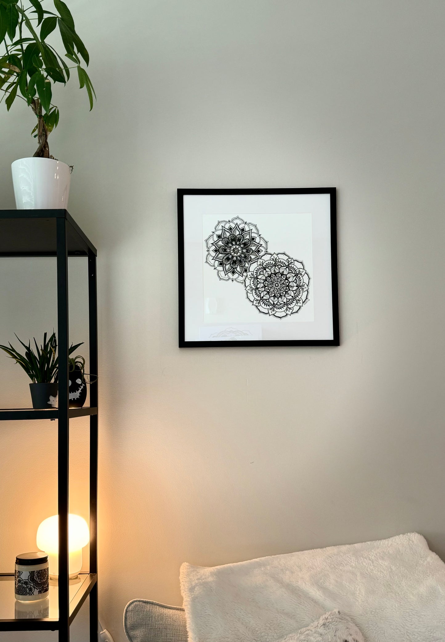 Mandala Blossoms Giclée Print