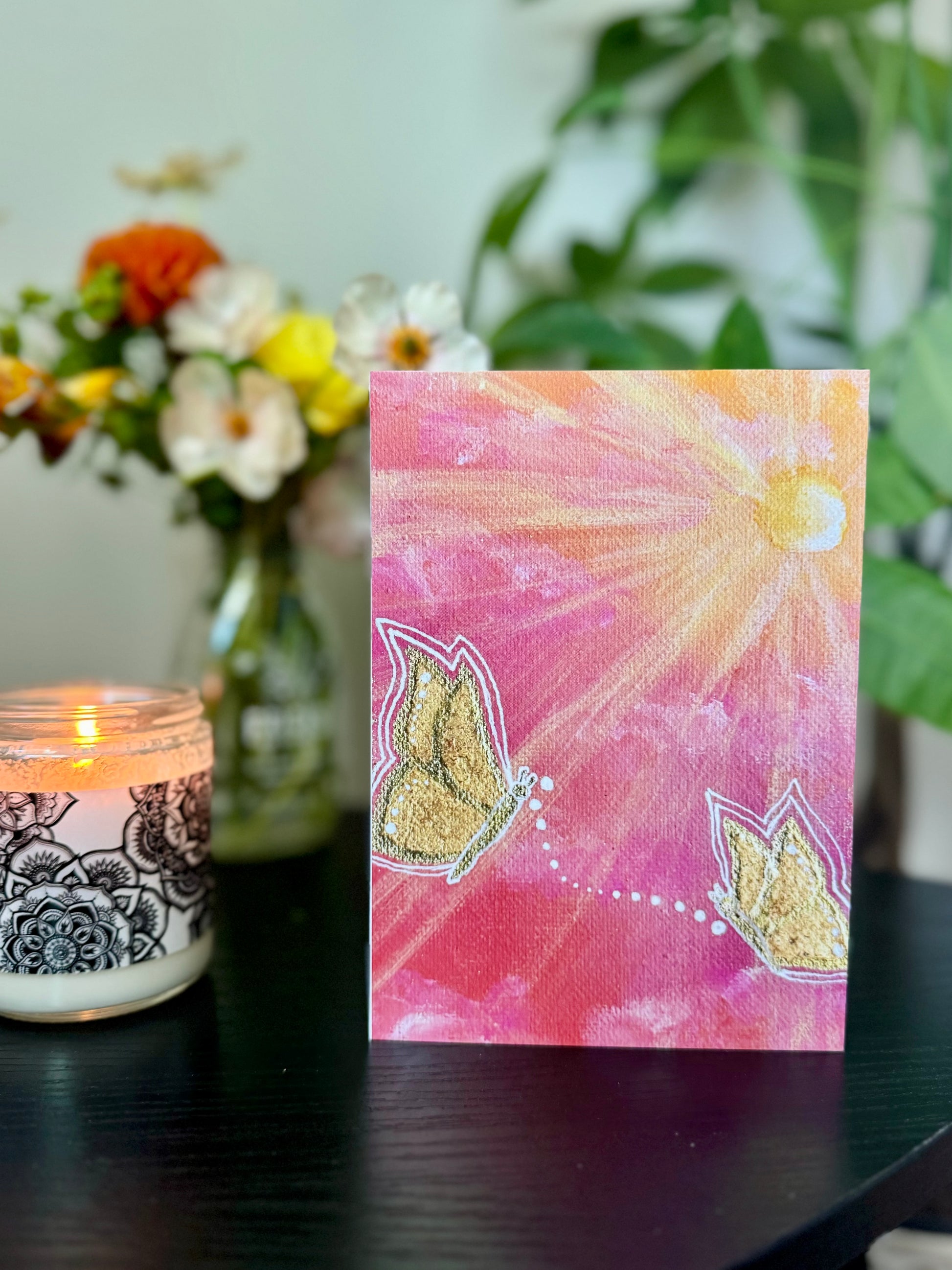 Presence - 5x7 Single Greeting Card (XAOS)