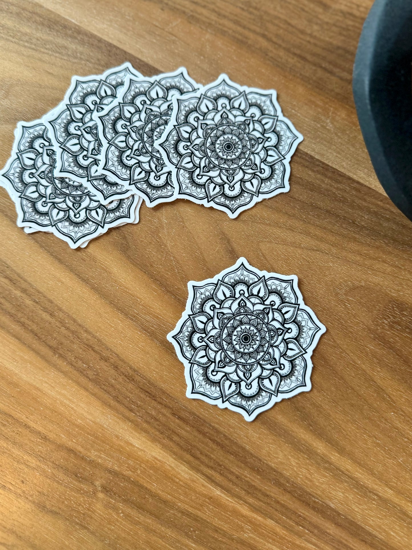 Peaceful Petals Vinyl Sticker