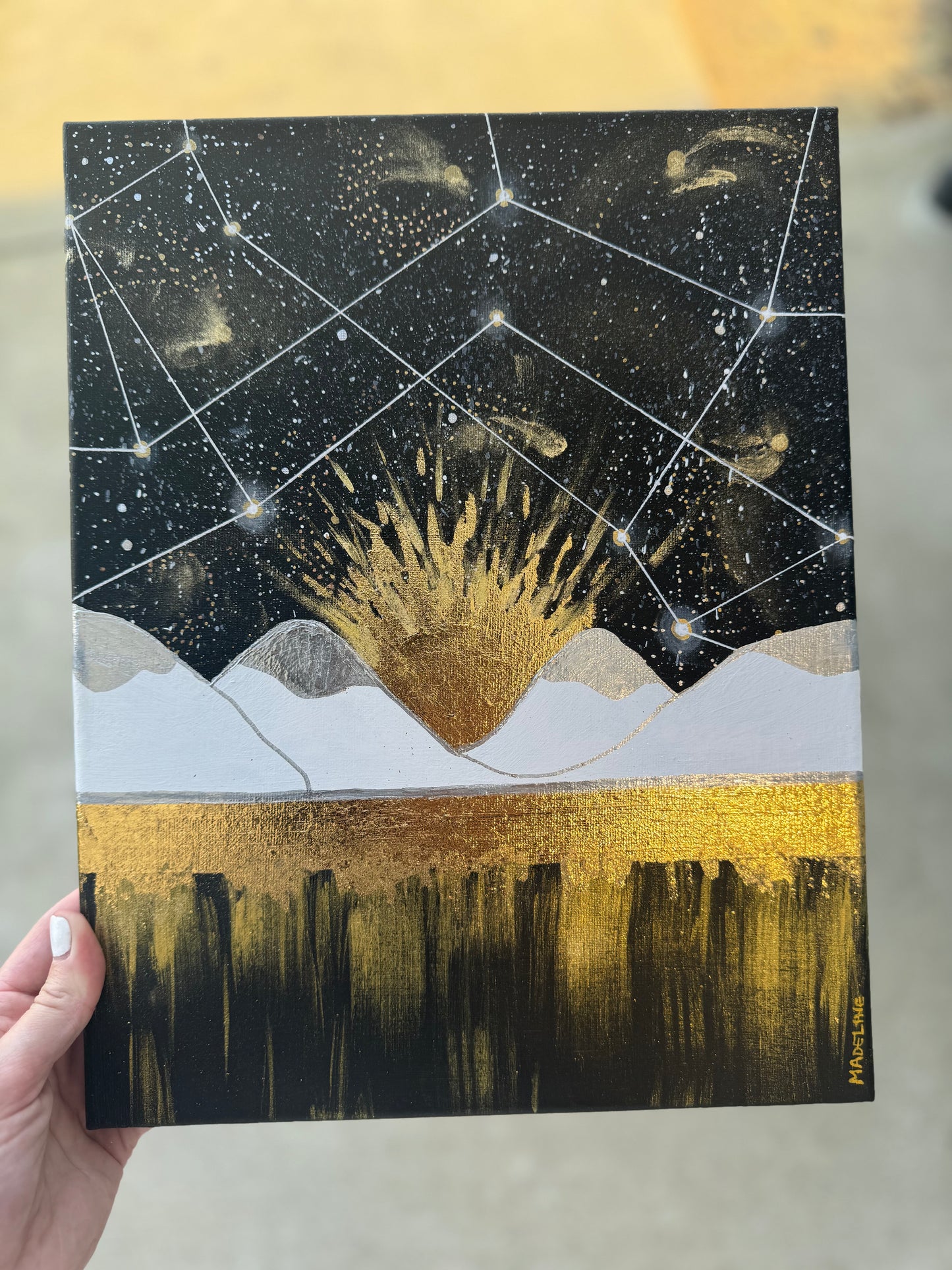 Beauty of Existence #7 - Original Canvas 11x14