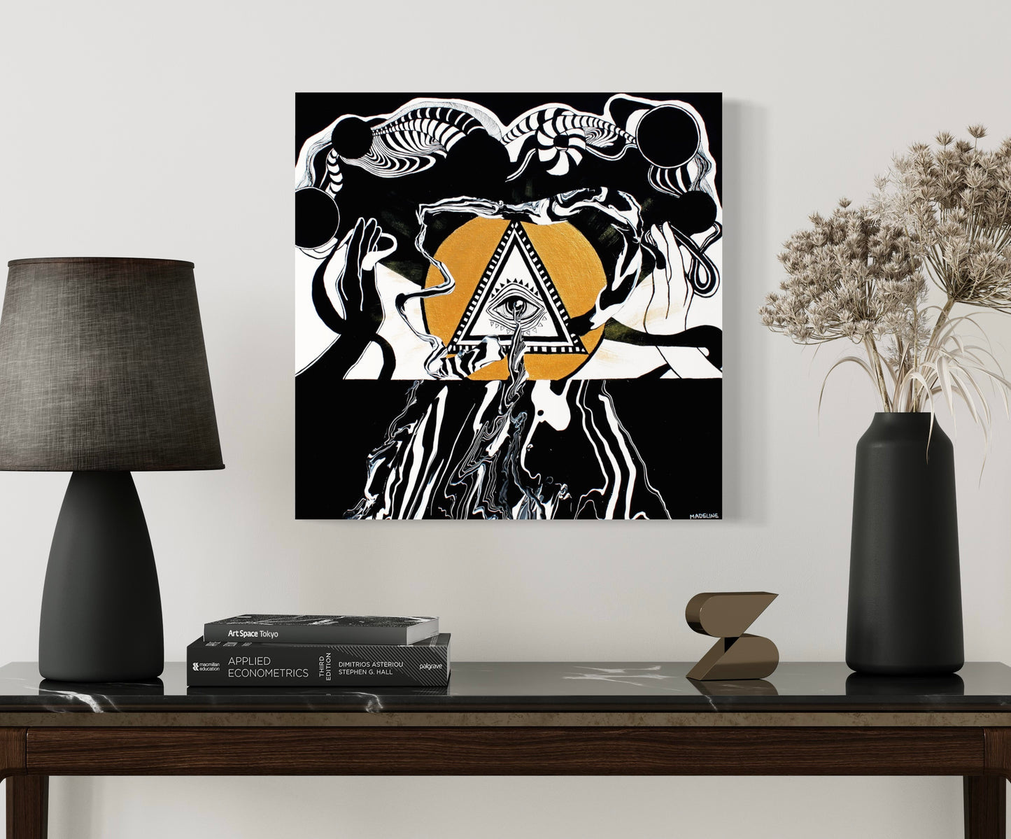 Eye of Creation - 24x24 Canvas - Message for Availability