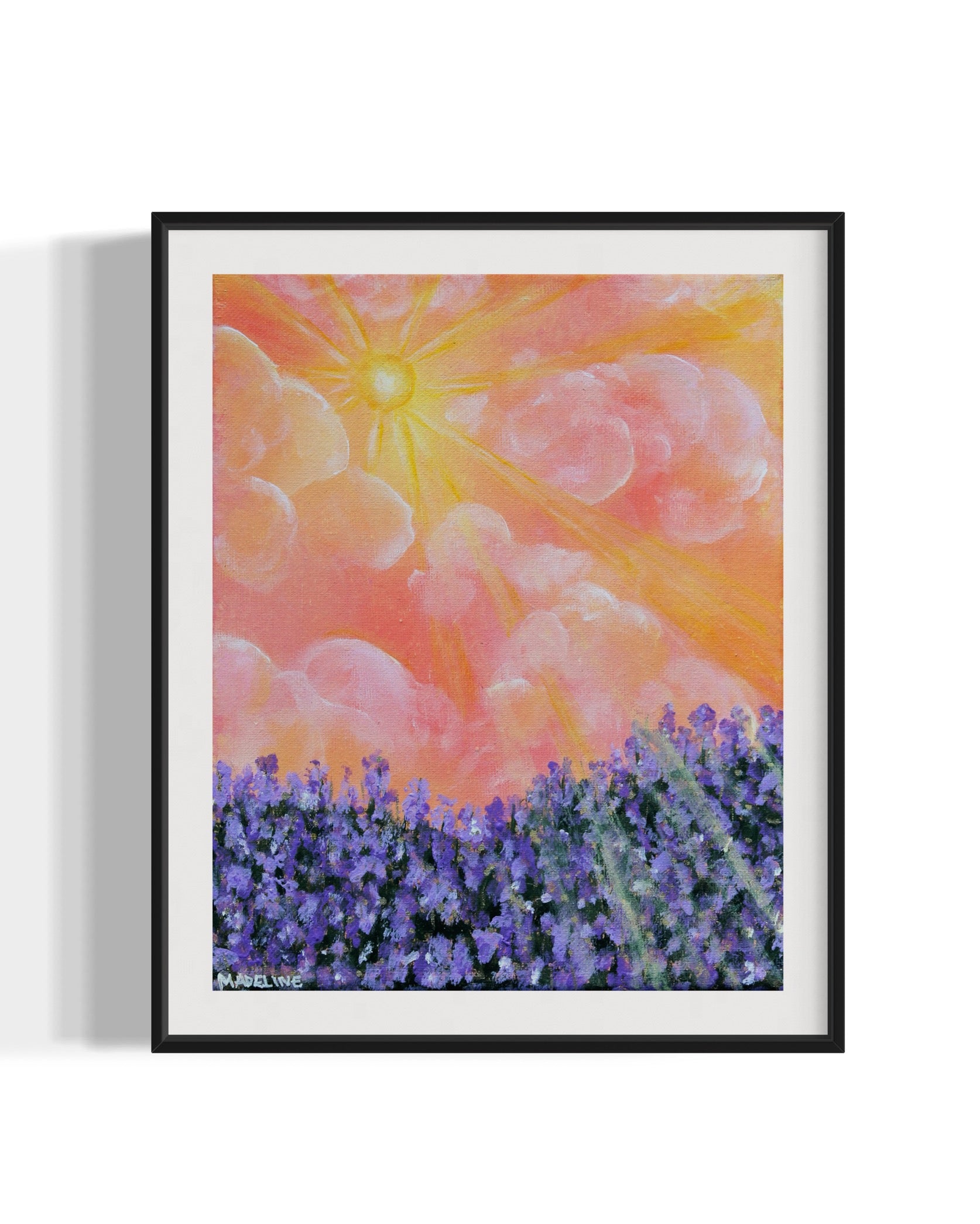 Lavender Light Giclée Print (XAOS)
