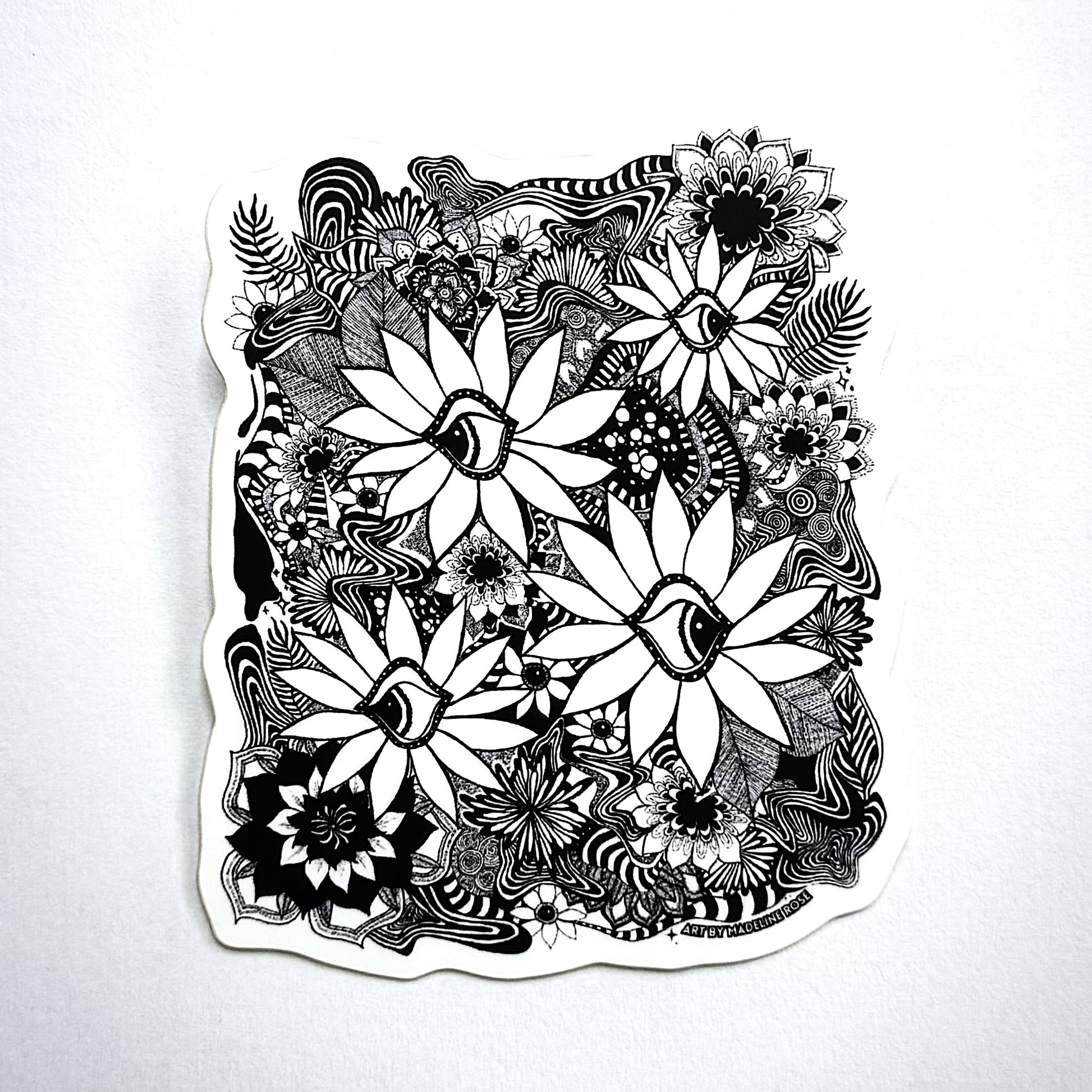 Daisy Dreamscape - Waterproof Vinyl Sticker (XAOS)