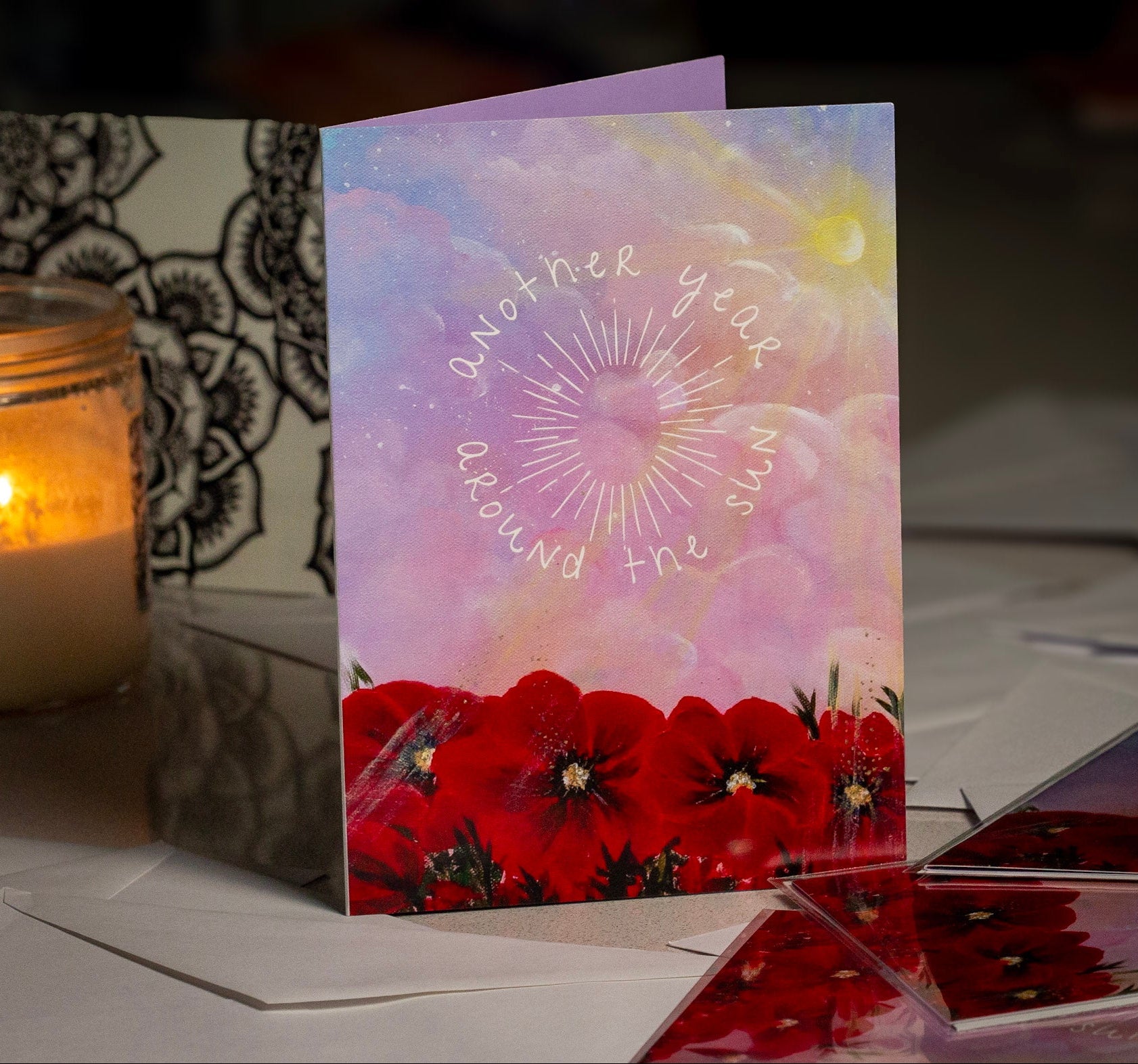 Keep Dreaming “Another Year Around The Sun” - 5x7 Birthday Card (XAOS)