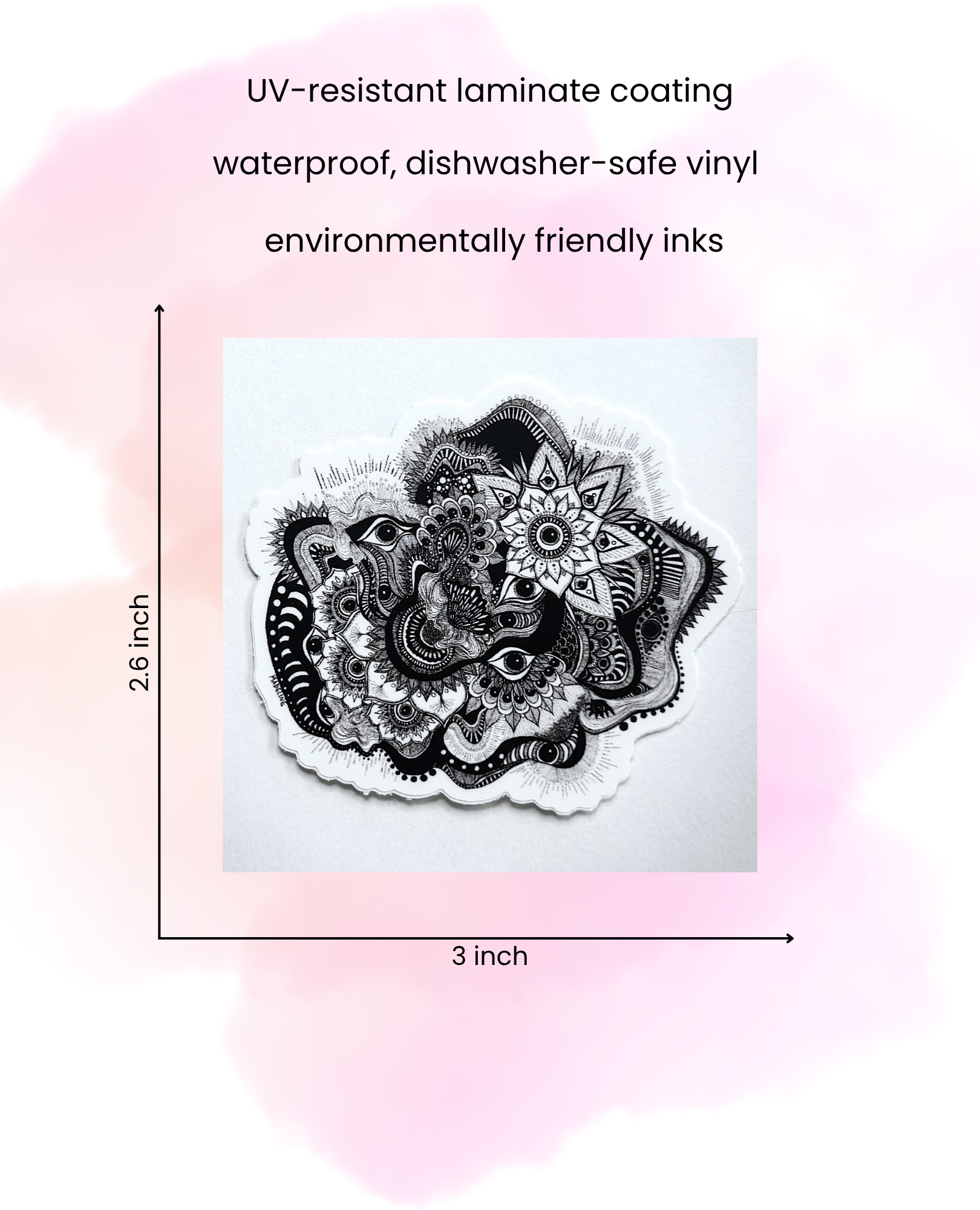 Garden of Eyes - Waterproof Vinyl Sticker (XAOS)