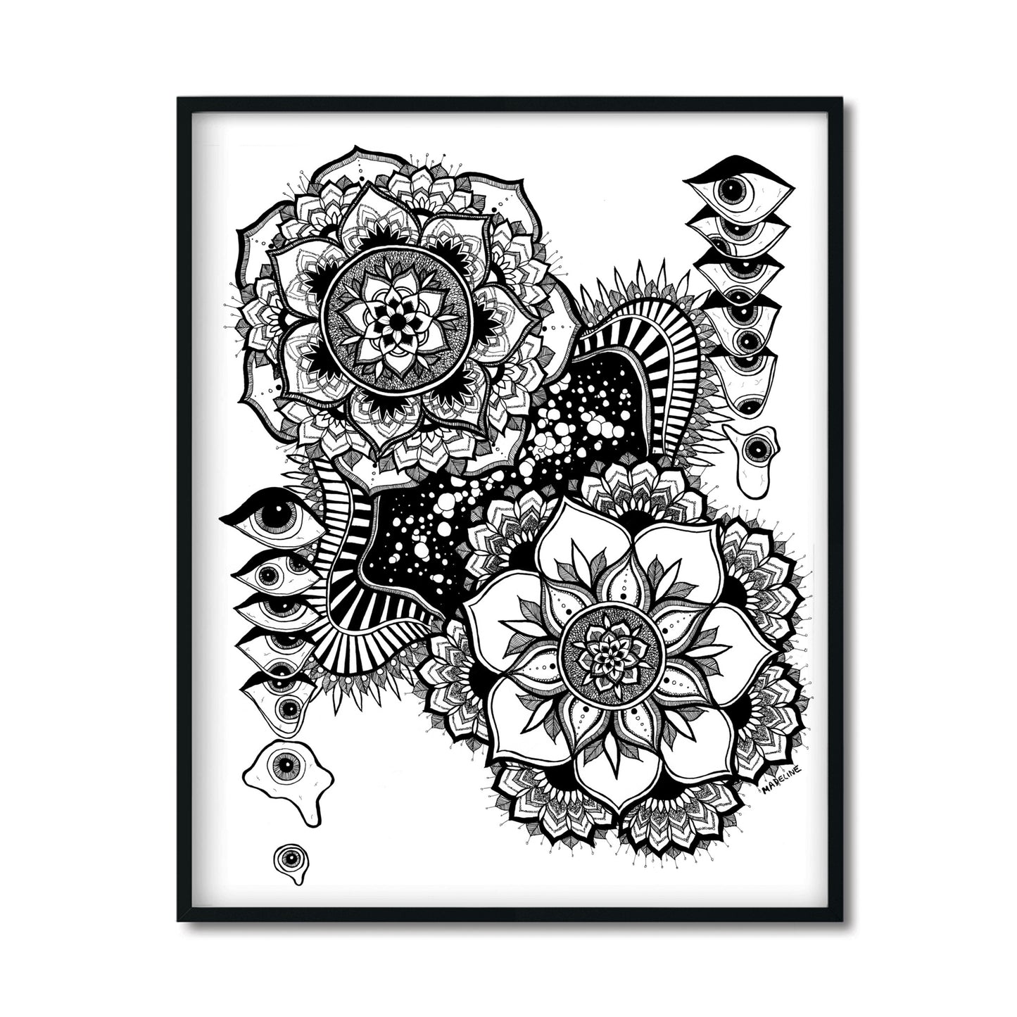 Mirror Effect - Giclée Fine Art Print (XAOS)