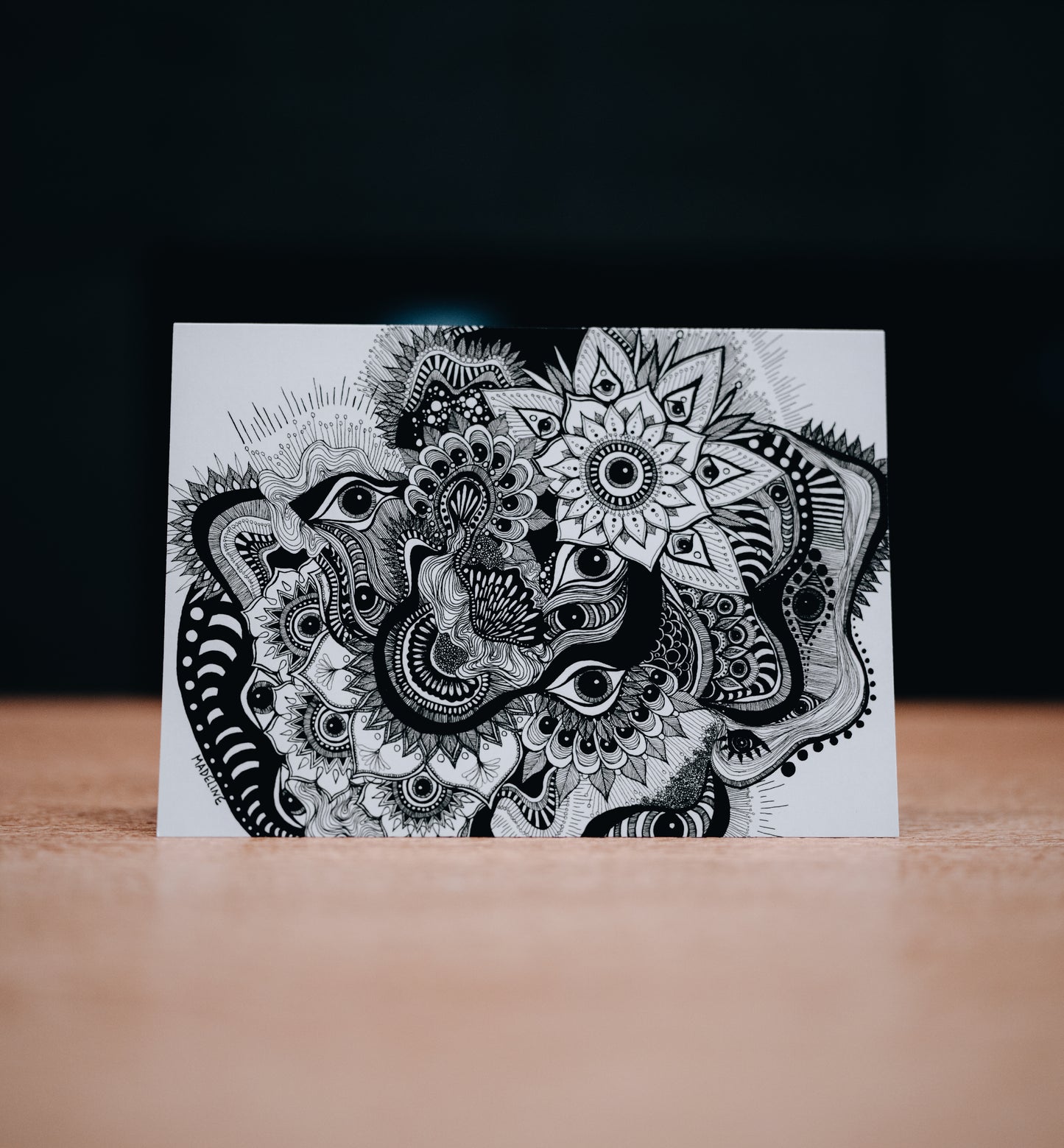 Garden of Eyes - 5x7 Greeting Card (XAOS)