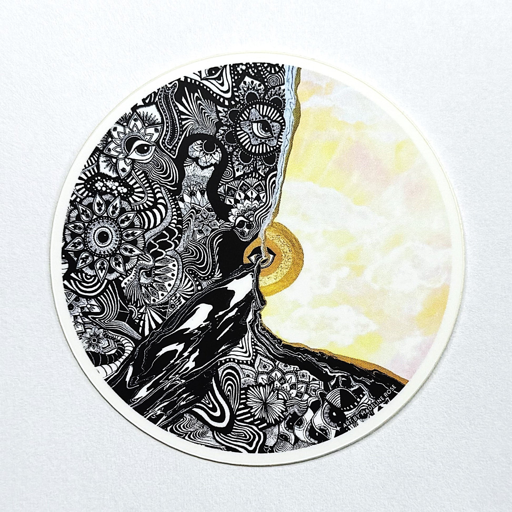 Duality - Waterproof Vinyl Sticker (XAOS)