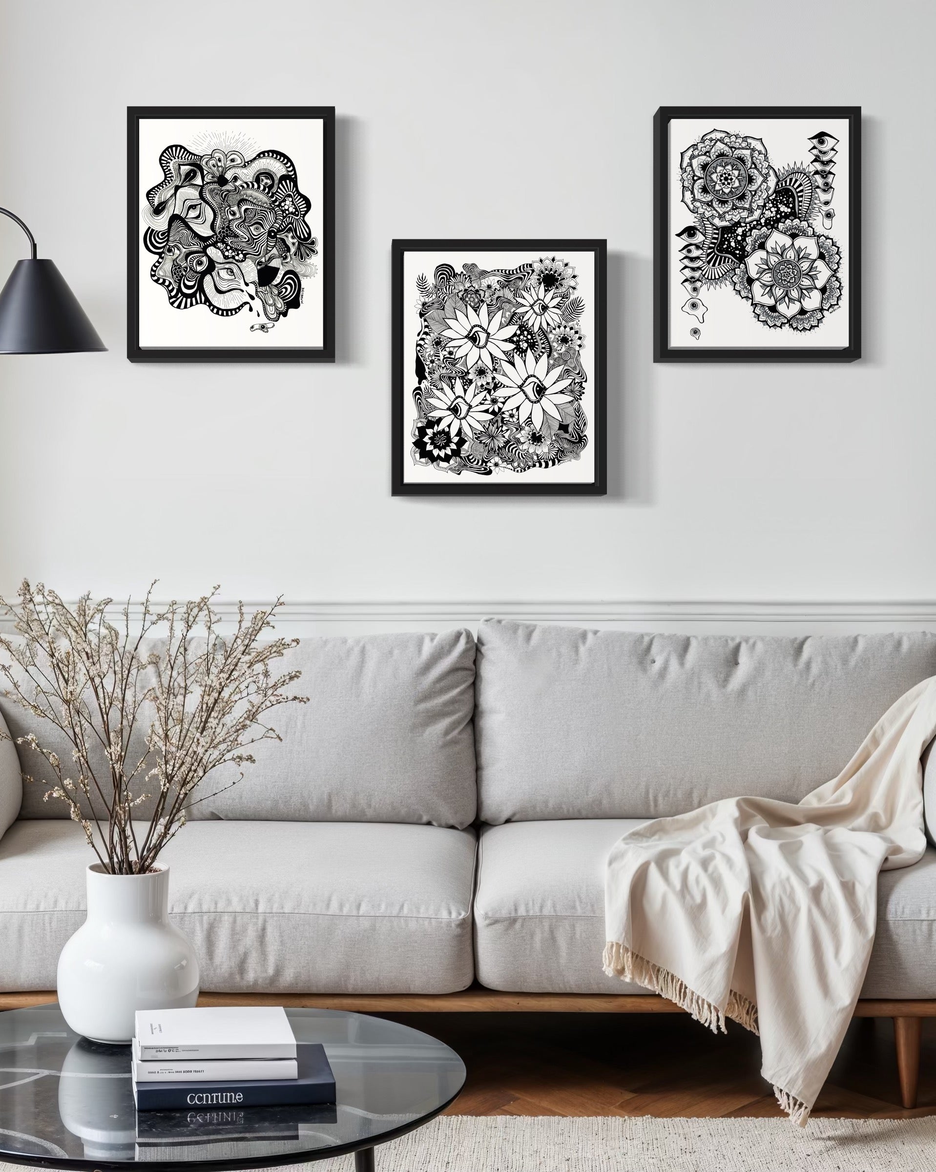 20x24 Inch Canvas Giclée Prints (Multiple Designs)