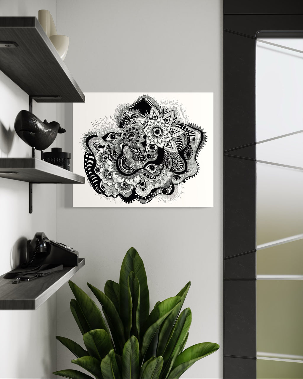 Garden of Eyes Canvas Print