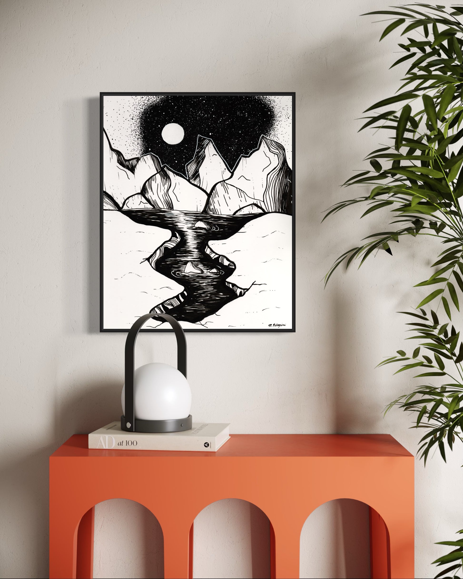 Arctic (Inktober 2025 Prompt) - Giclée Fine Art Print