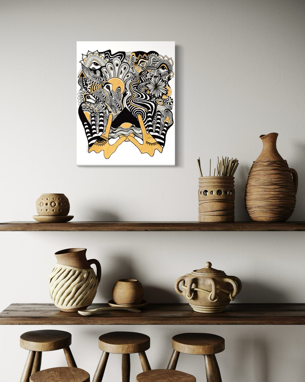 Flow State Canvas Print