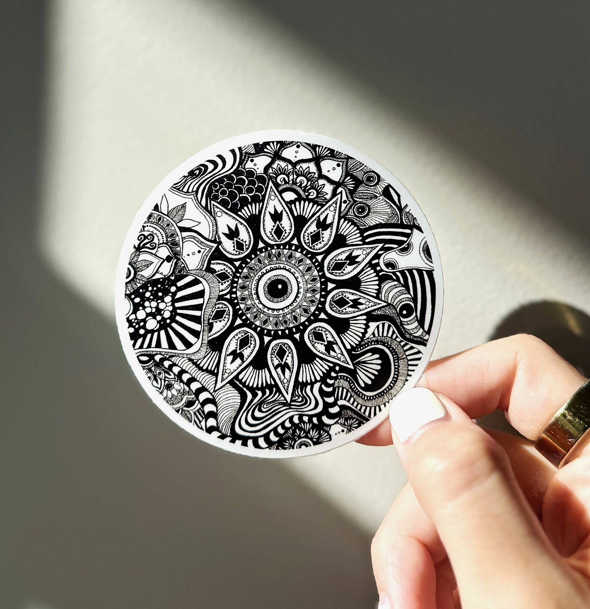 Creating Again Vinyl Sticker