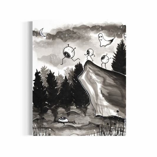 'RECKLESS' (INKTOBER) Original Artwork