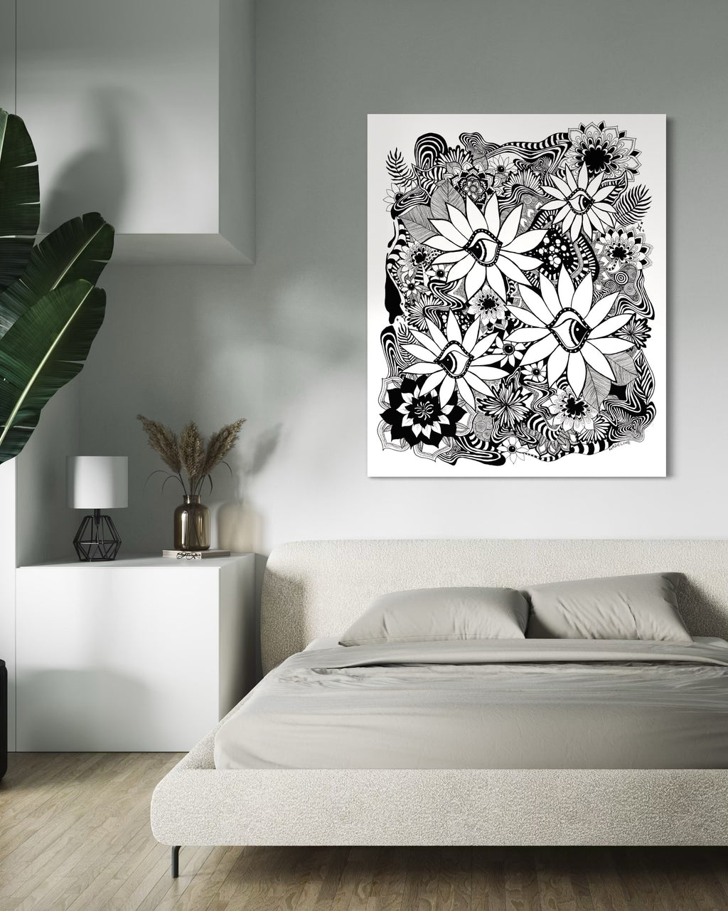 Daisy Dreamscape Canvas Print