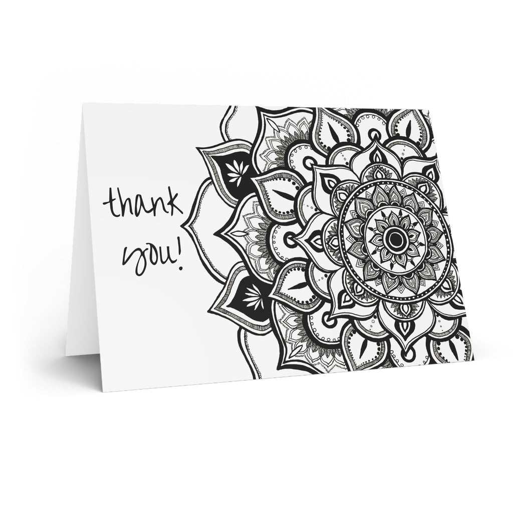 Peaceful Petals “Thank You!” - 5x7 Greeting Card (XAOS)