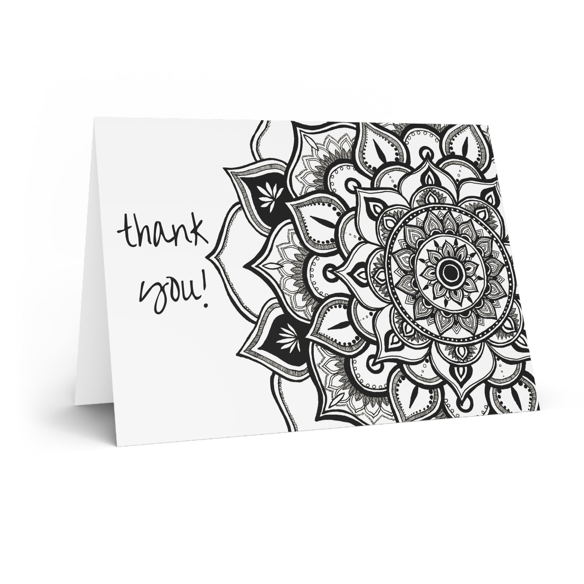 Peaceful Petals “Thank You!” - 5x7 Greeting Card (XAOS)