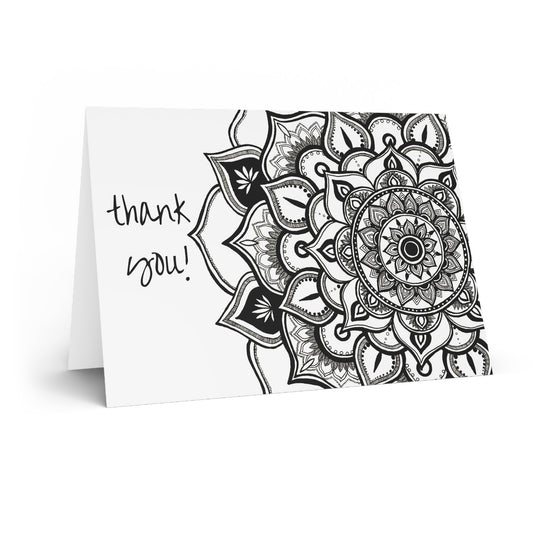Peaceful Petals “Thank You!” - 5x7 Greeting Card