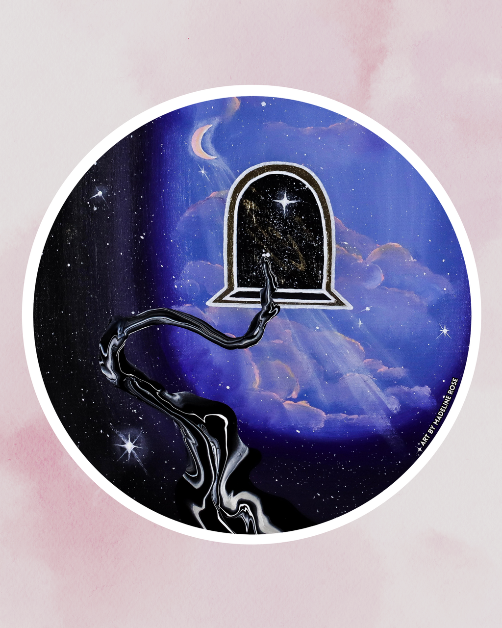 Alignment - Waterproof Vinyl Sticker (XAOS)