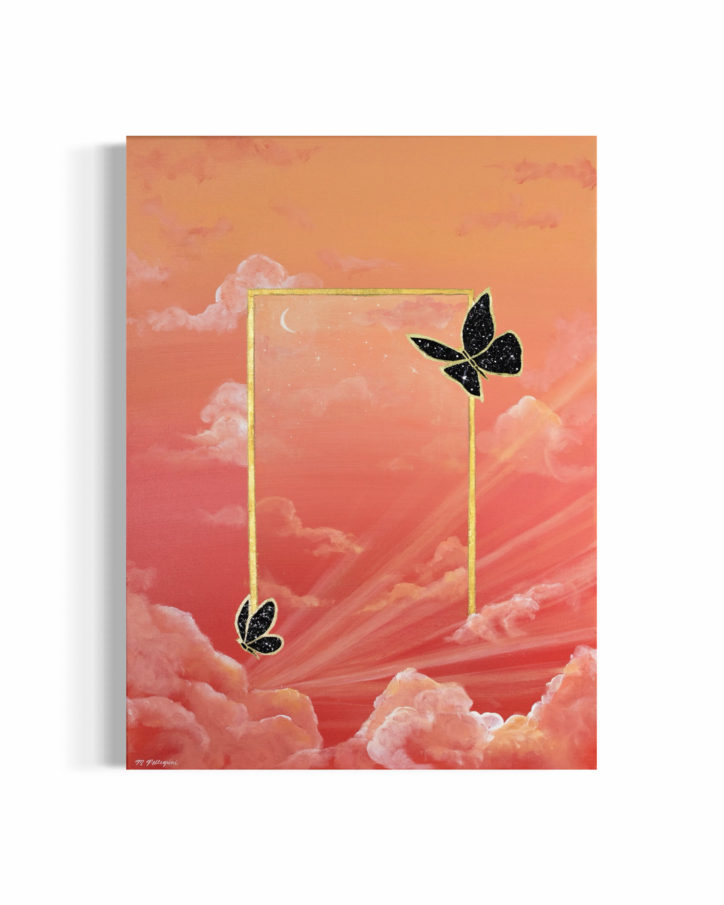 Universal Glow - Giclée Canvas Print 8x10in (XAOS)