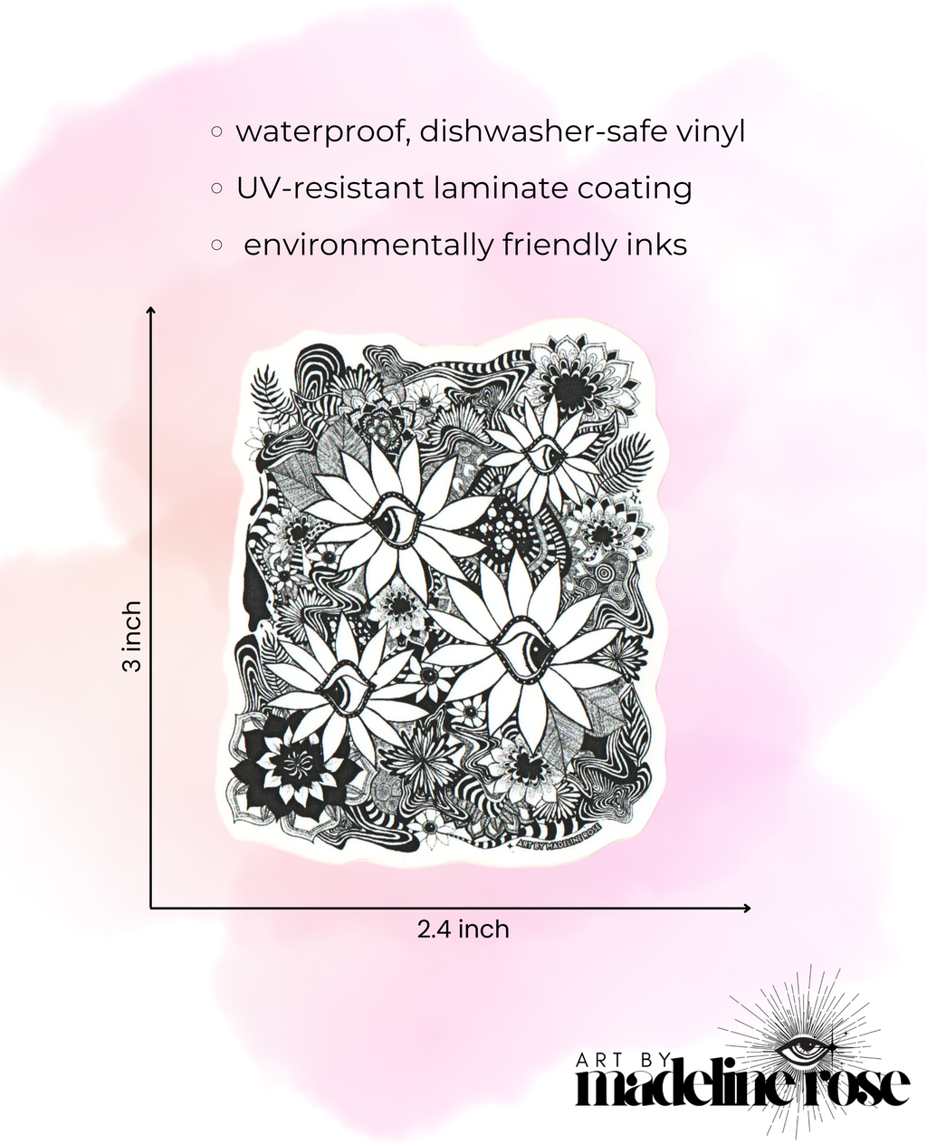 Duality - Waterproof Vinyl Sticker (XAOS)