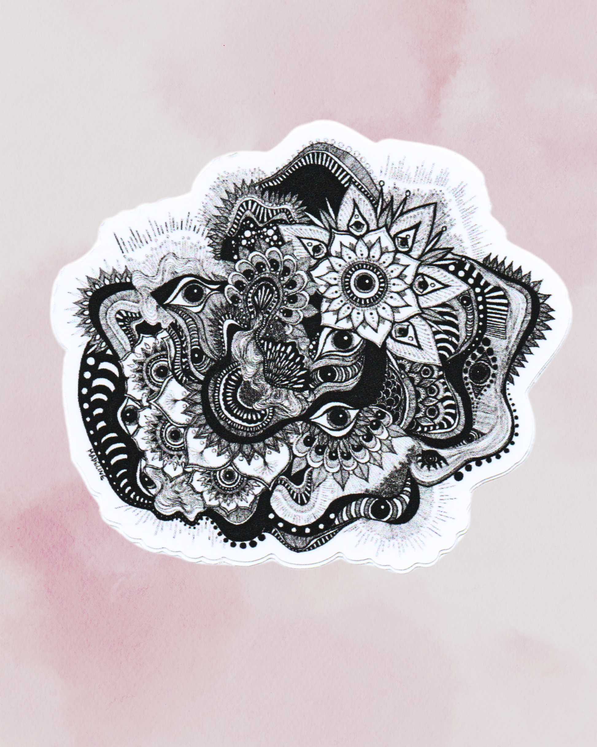 Garden of Eyes - Waterproof Vinyl Sticker (XAOS)