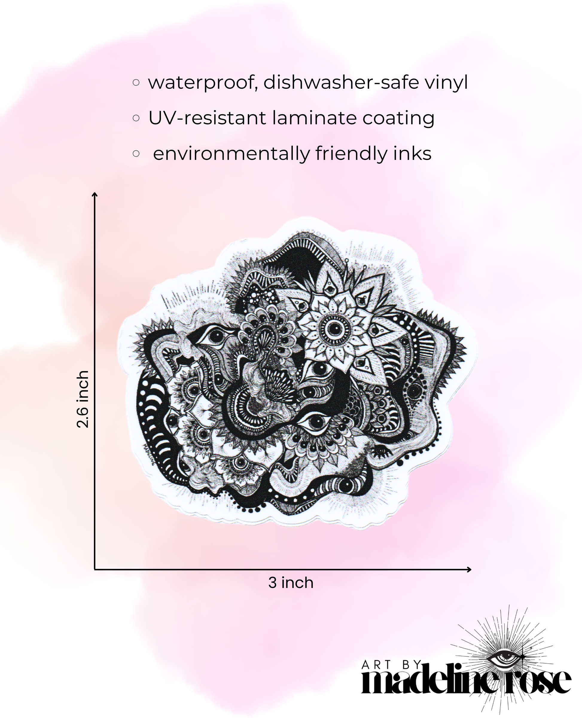 Garden of Eyes - Waterproof Vinyl Sticker (XAOS)