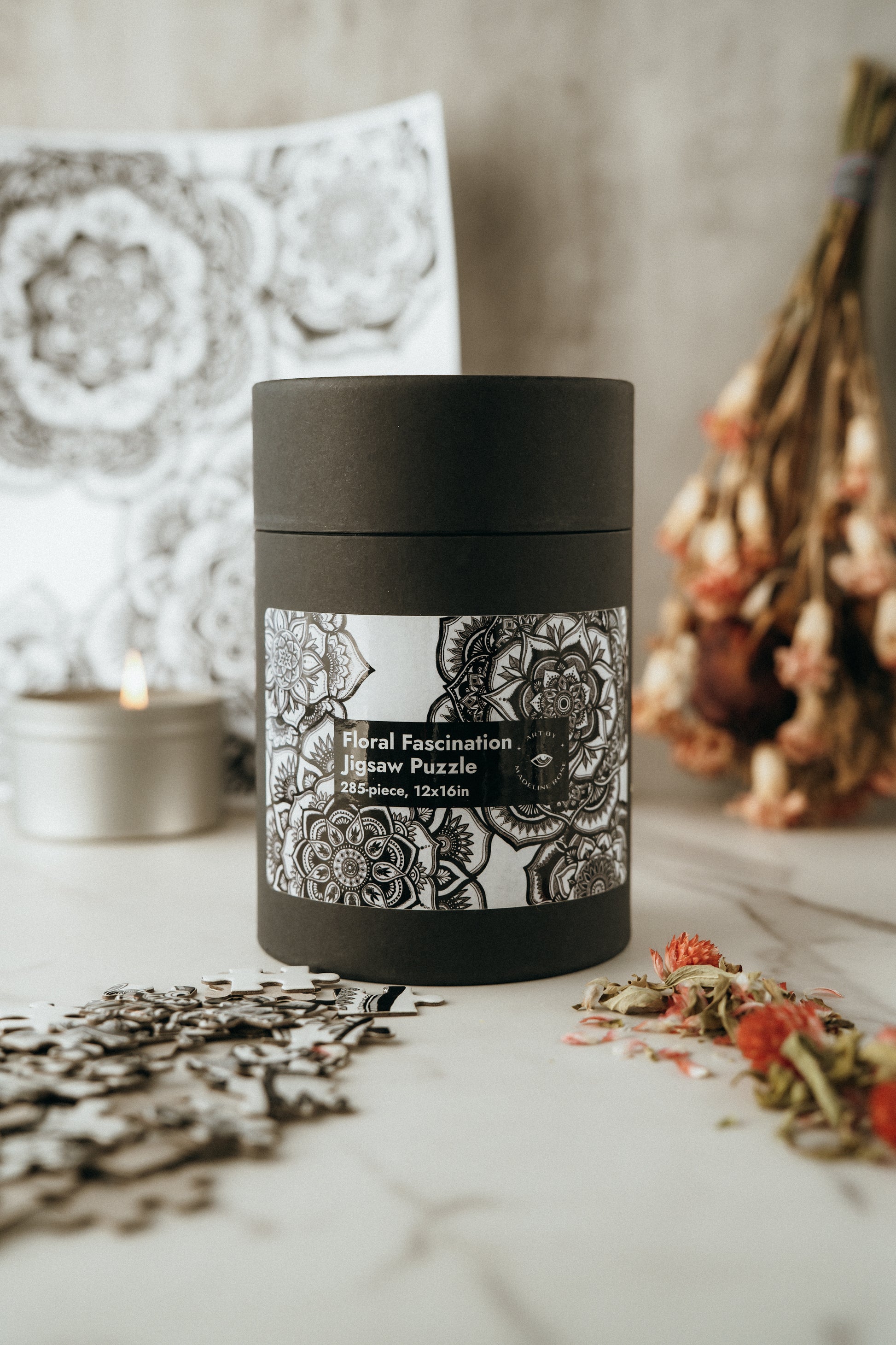 Floral Fascination - Art Jigsaw Puzzle (XAOS)