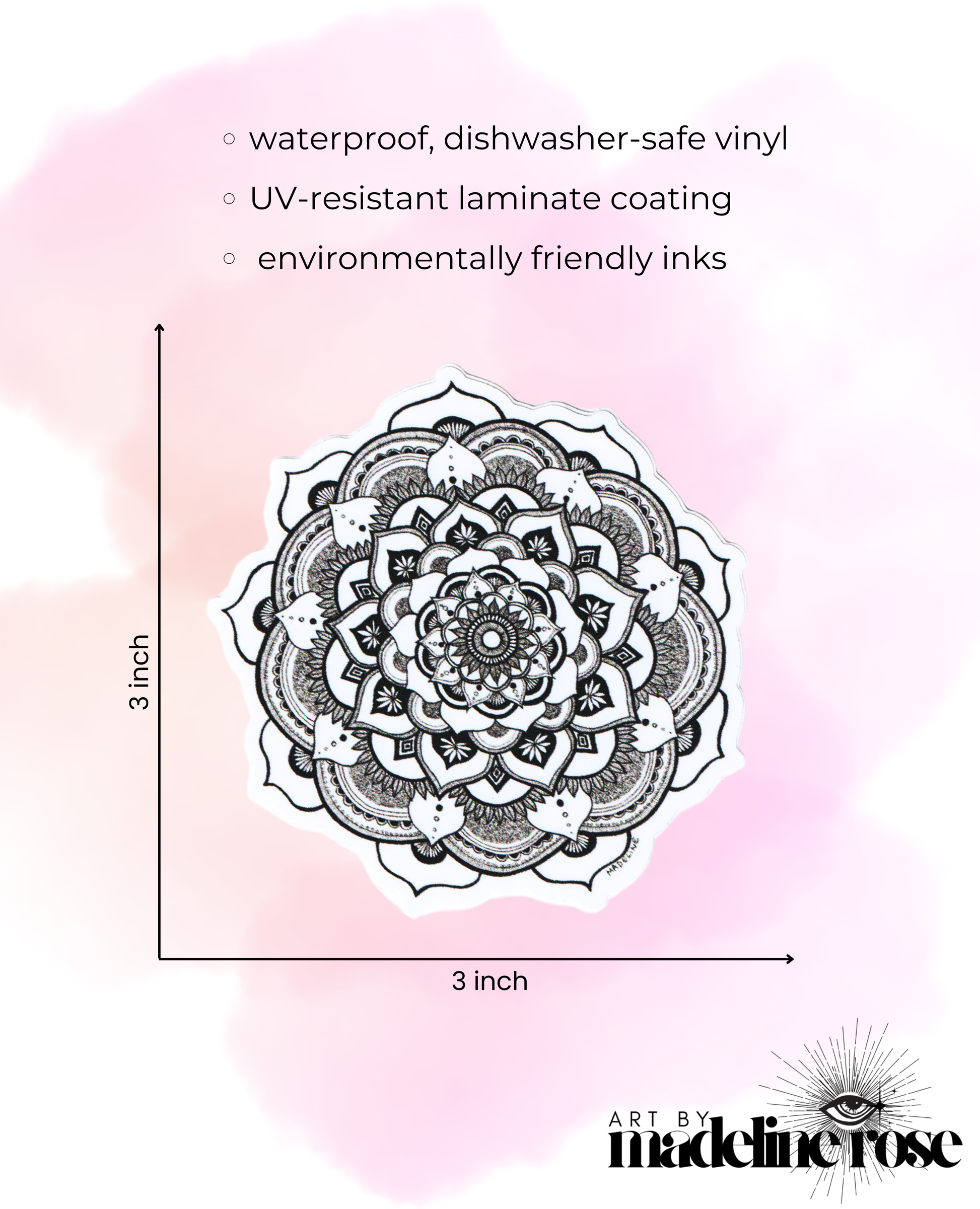 Kaleidoscope - Waterproof Vinyl Sticker