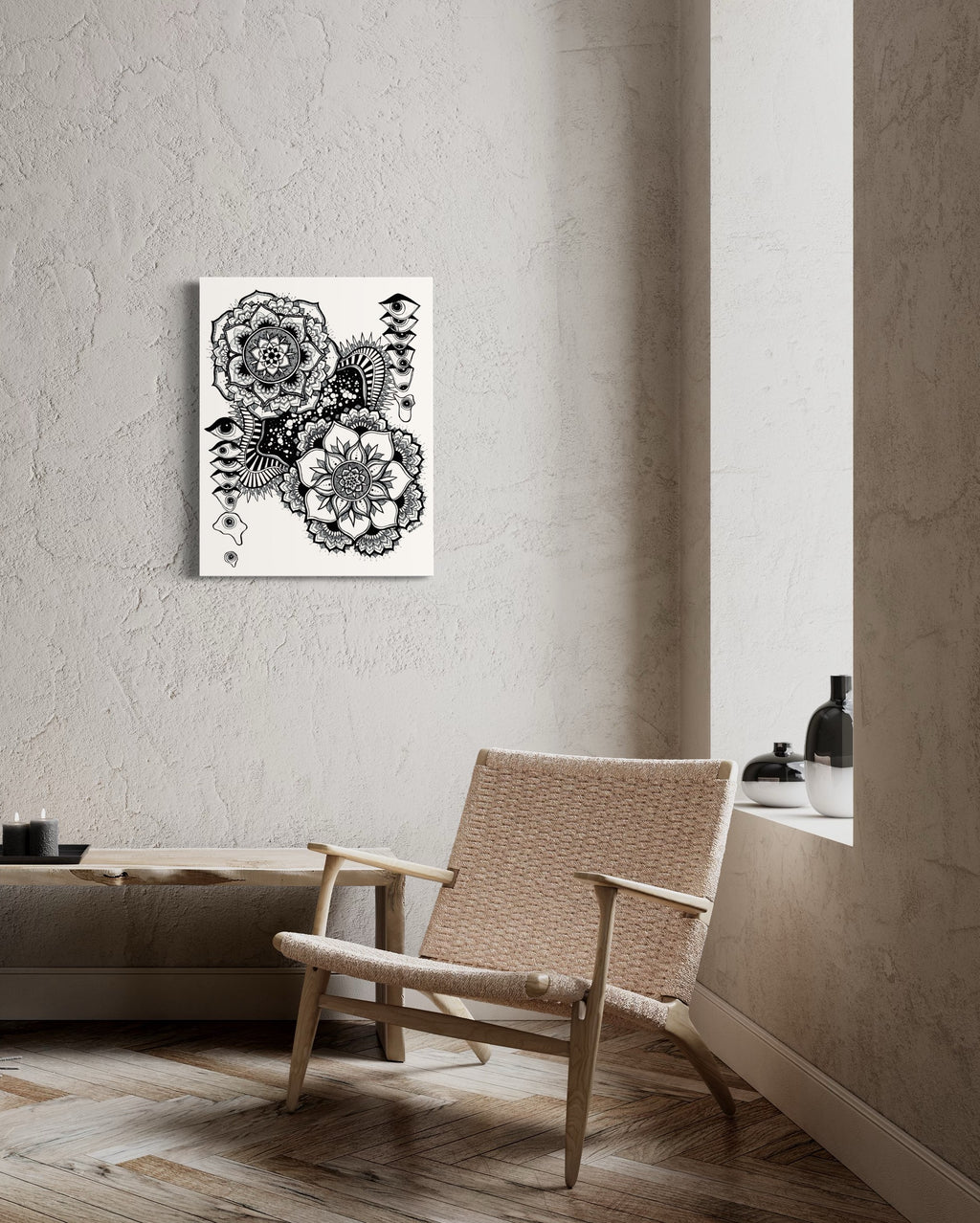 Mirror Effect Canvas Print