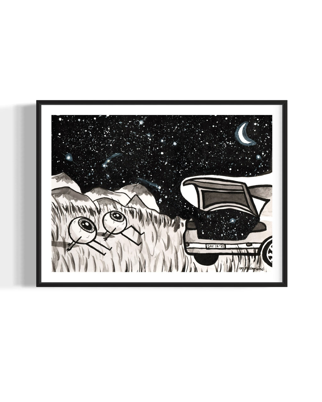 Trunk (Inktober 2025 Prompt) - Giclée Fine Art Print