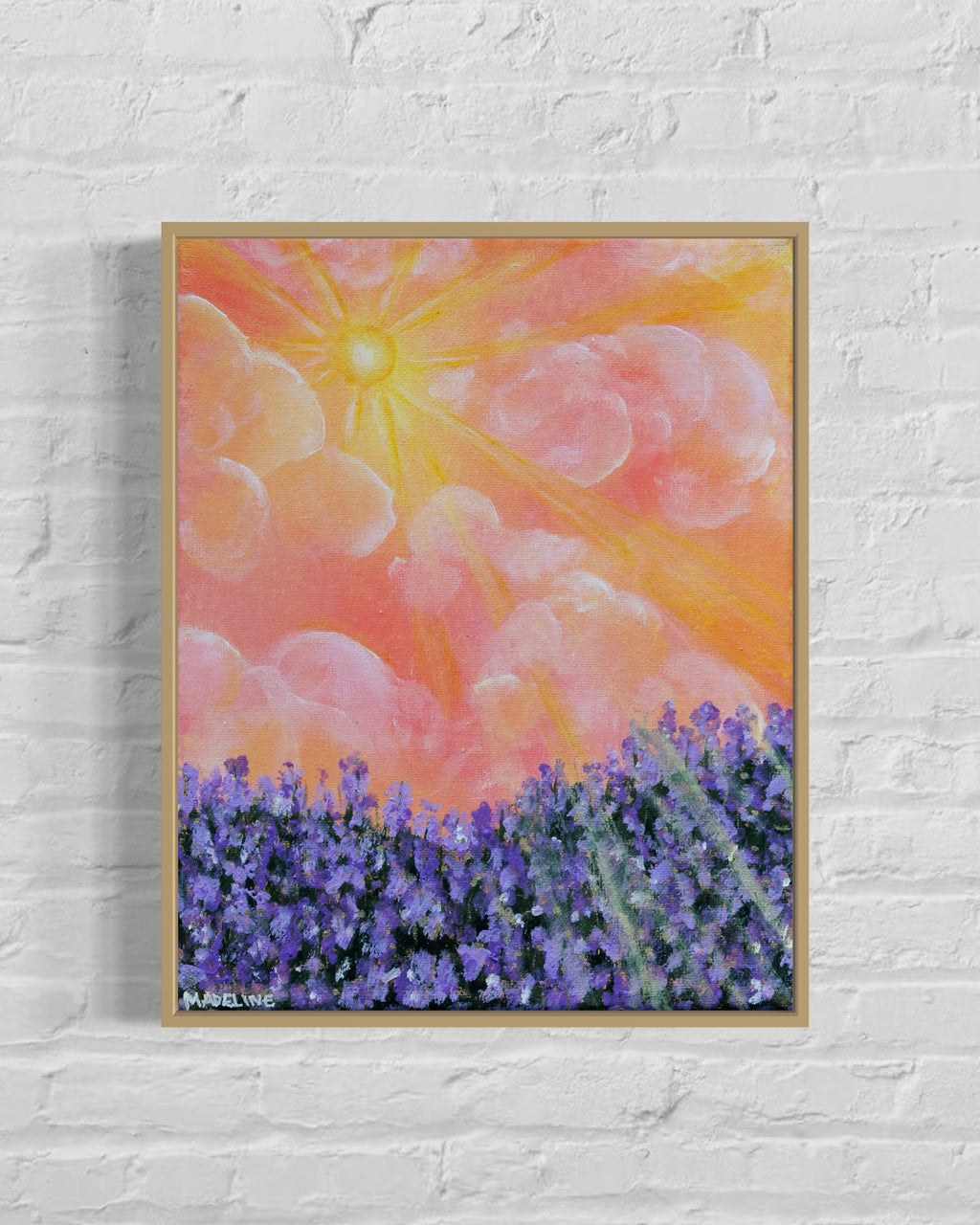 Lavender Light - Canvas Giclée Print